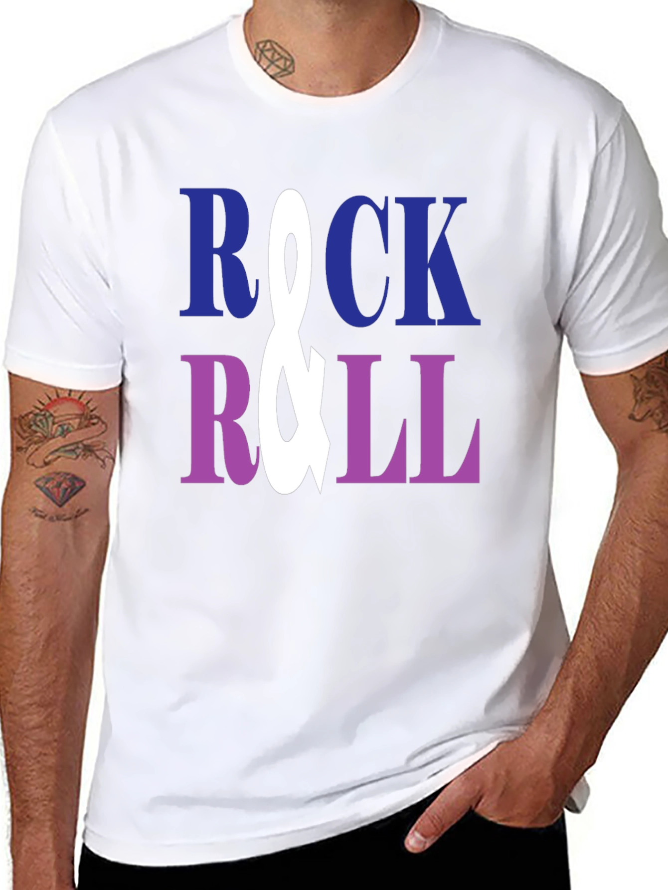 Rock & Roll Graphic Tee - Bold Style Statement