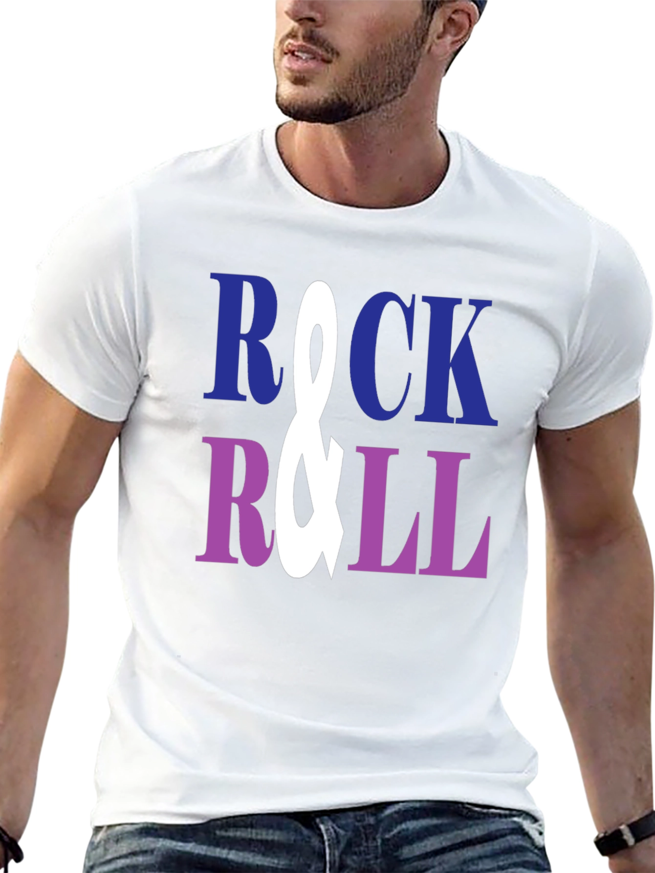 Rock & Roll Graphic Tee - Bold Style Statement