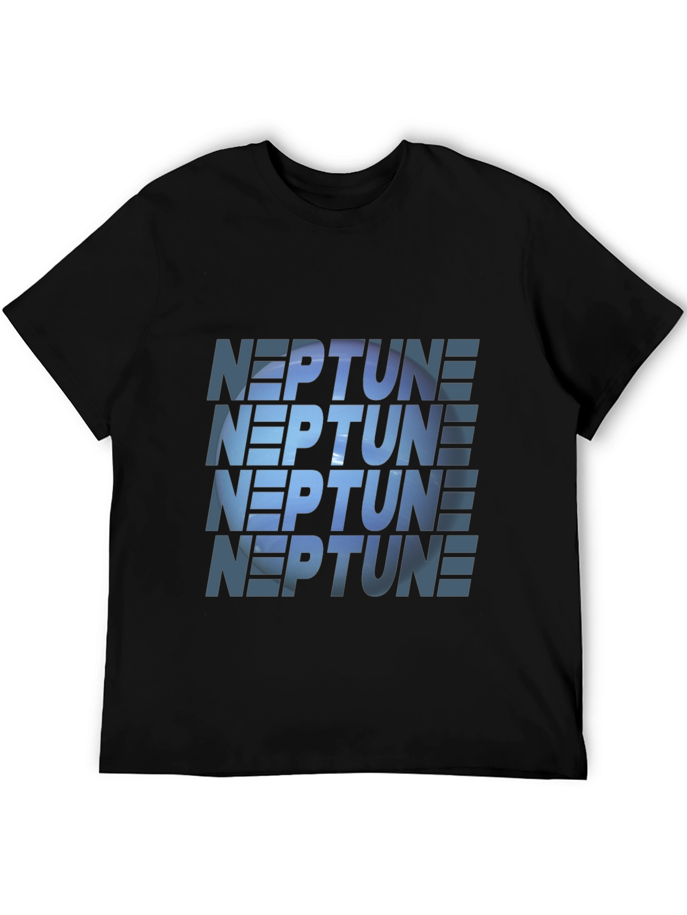 Neptune Graphic Print T-Shirt - Stylish Casual Wear
