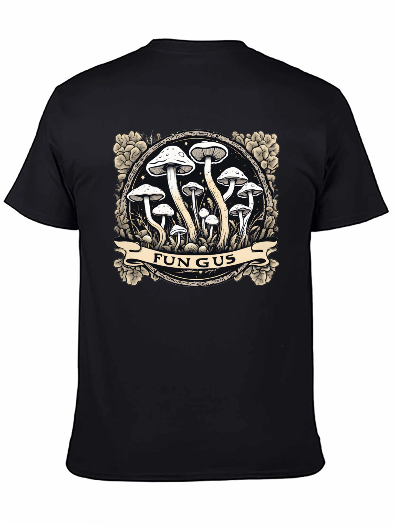 Fungus Graphic Tee - Unique Mushroom Design