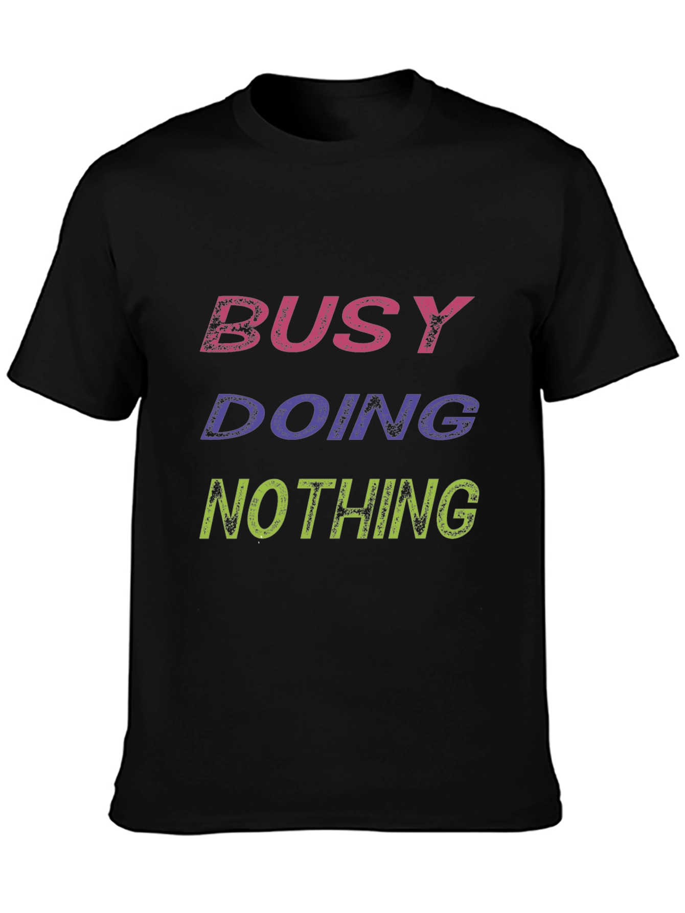 Busy Doing Nothing Graphic T-Shirt - Relaxed Fit