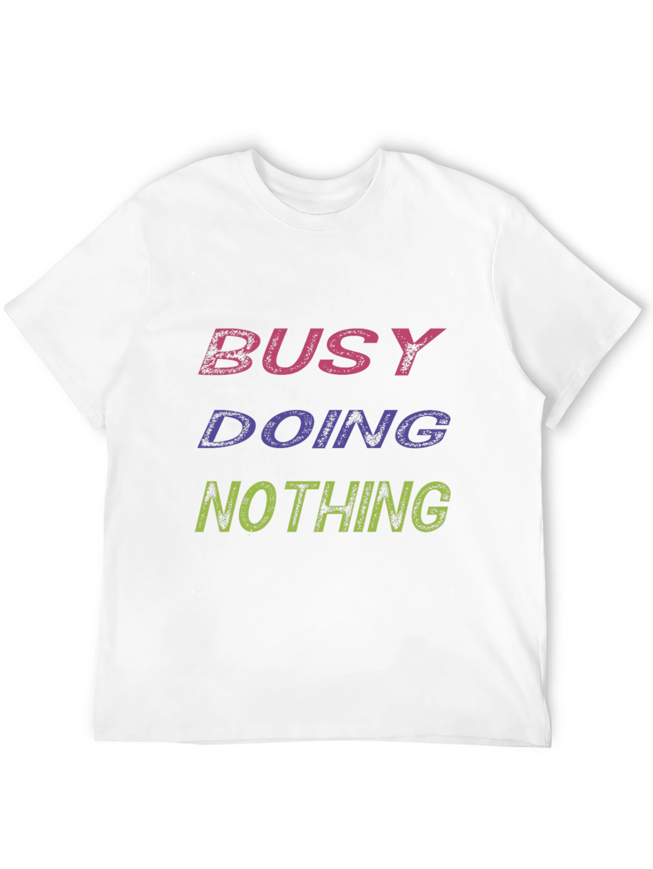 Busy Doing Nothing Graphic T-Shirt - Relaxed Fit