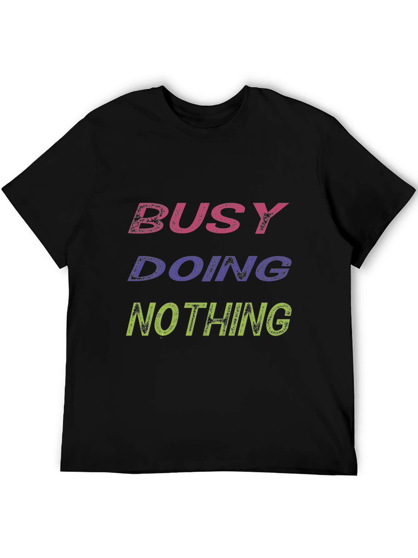 Busy Doing Nothing Graphic T-Shirt - Relaxed Fit