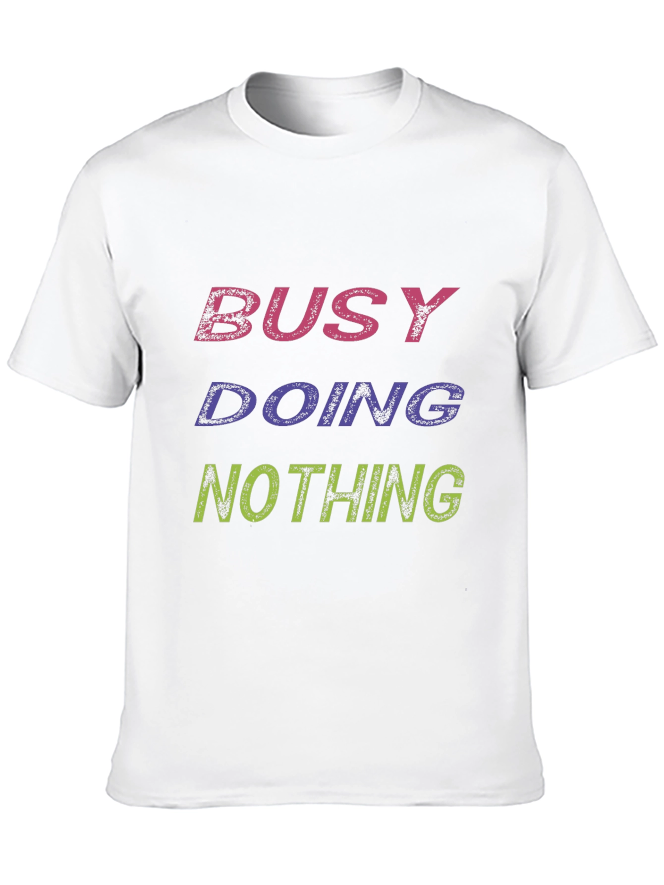 Busy Doing Nothing Graphic T-Shirt - Relaxed Fit