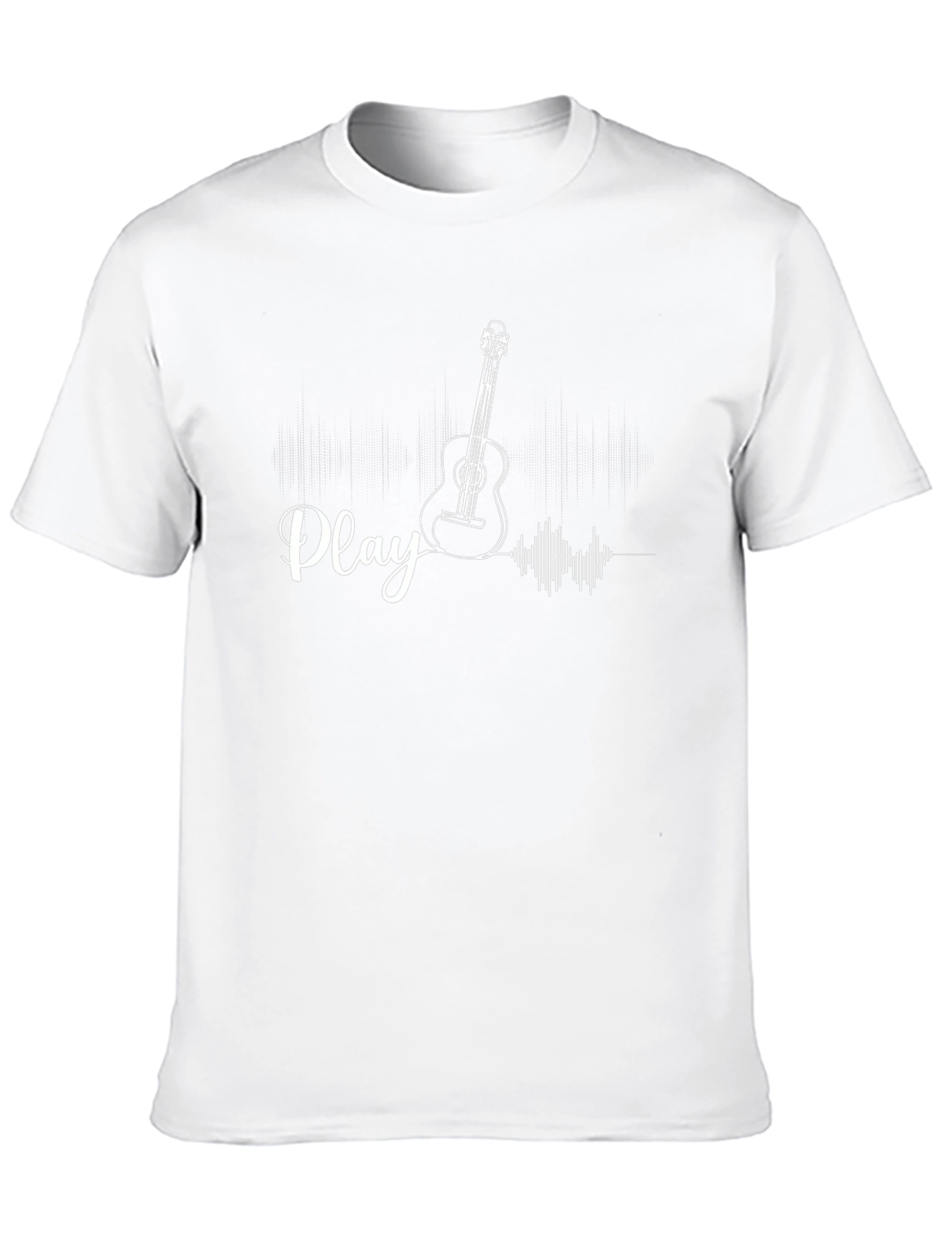 Play Guitar Graphic Tee - Stylish Musicians Shirt