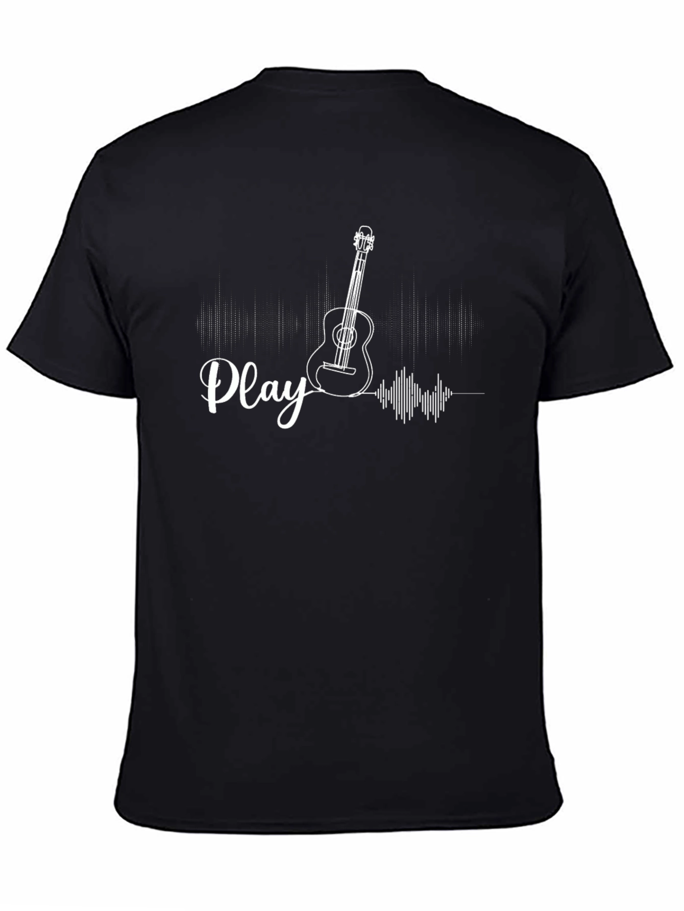 Play Guitar Graphic Tee - Stylish Musicians Shirt