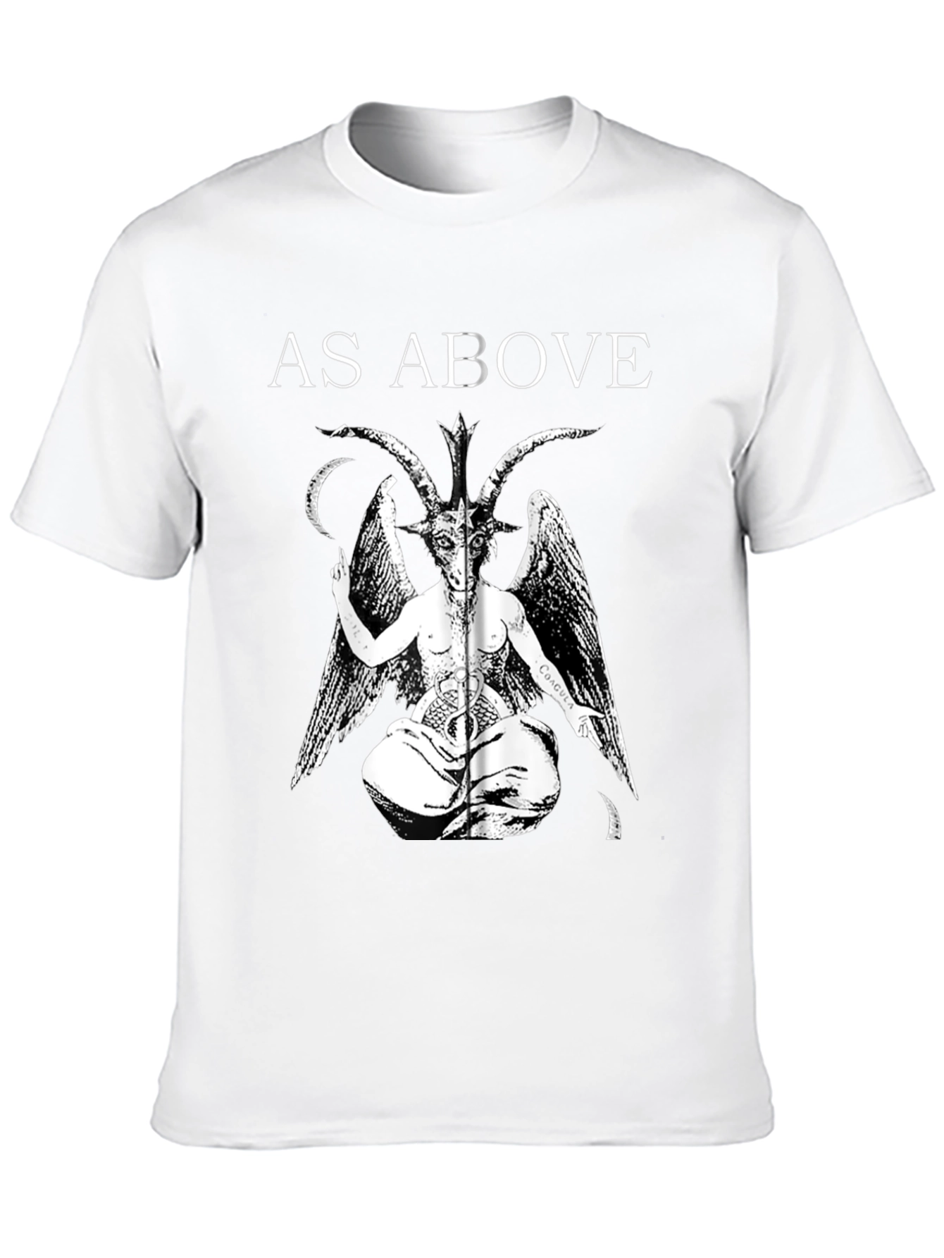 As Above So Below Baphomet T-Shirt