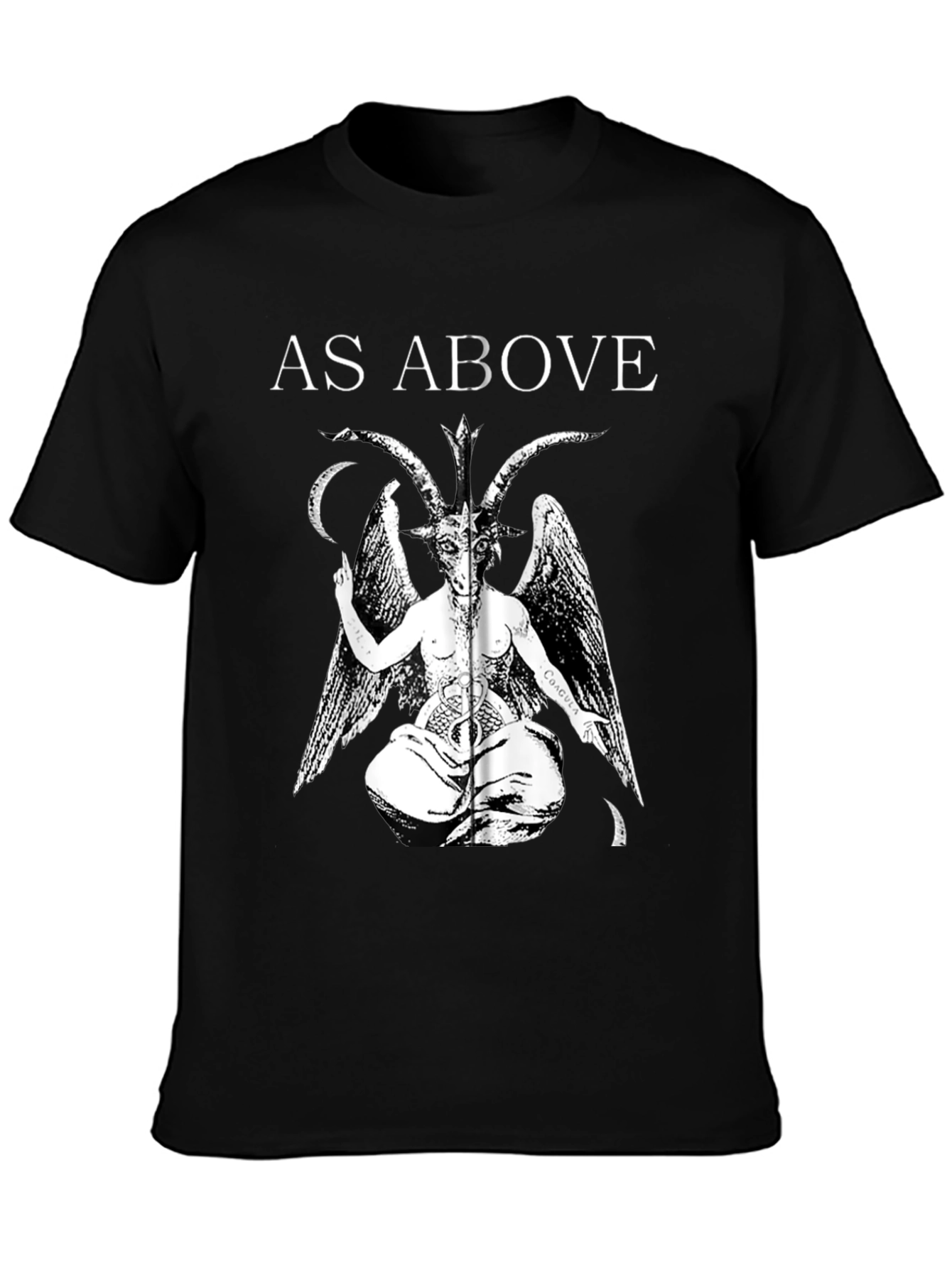As Above So Below Baphomet T-Shirt