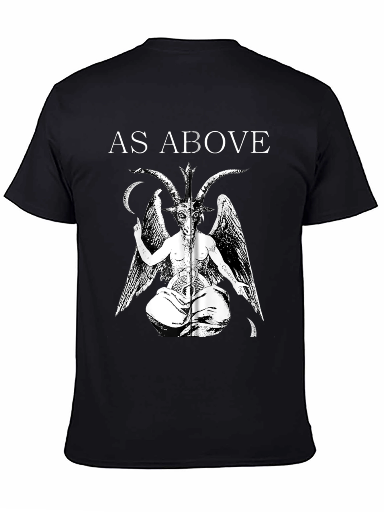 As Above So Below Baphomet T-Shirt