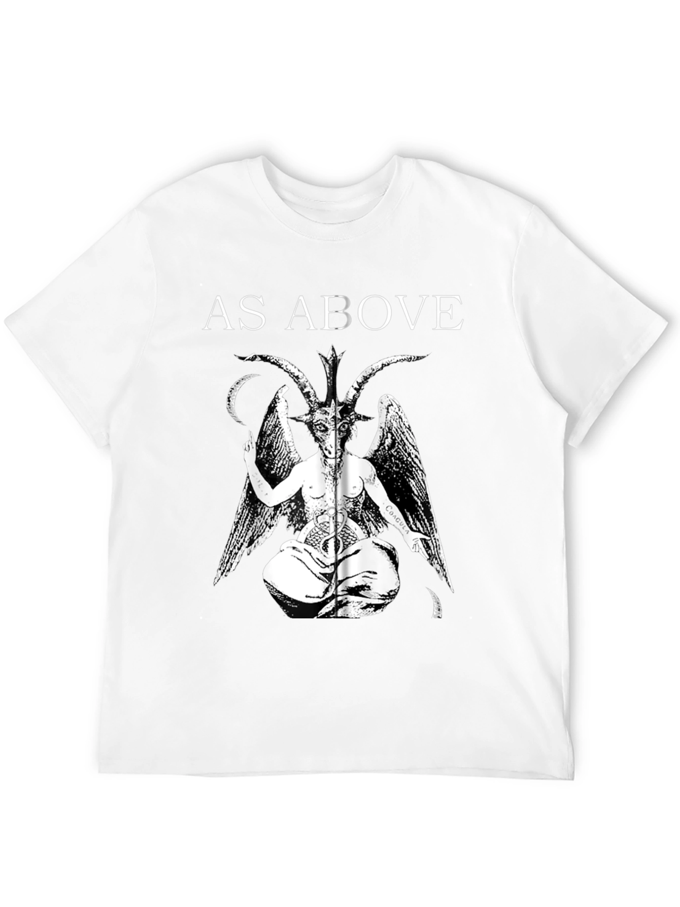 As Above So Below Baphomet T-Shirt