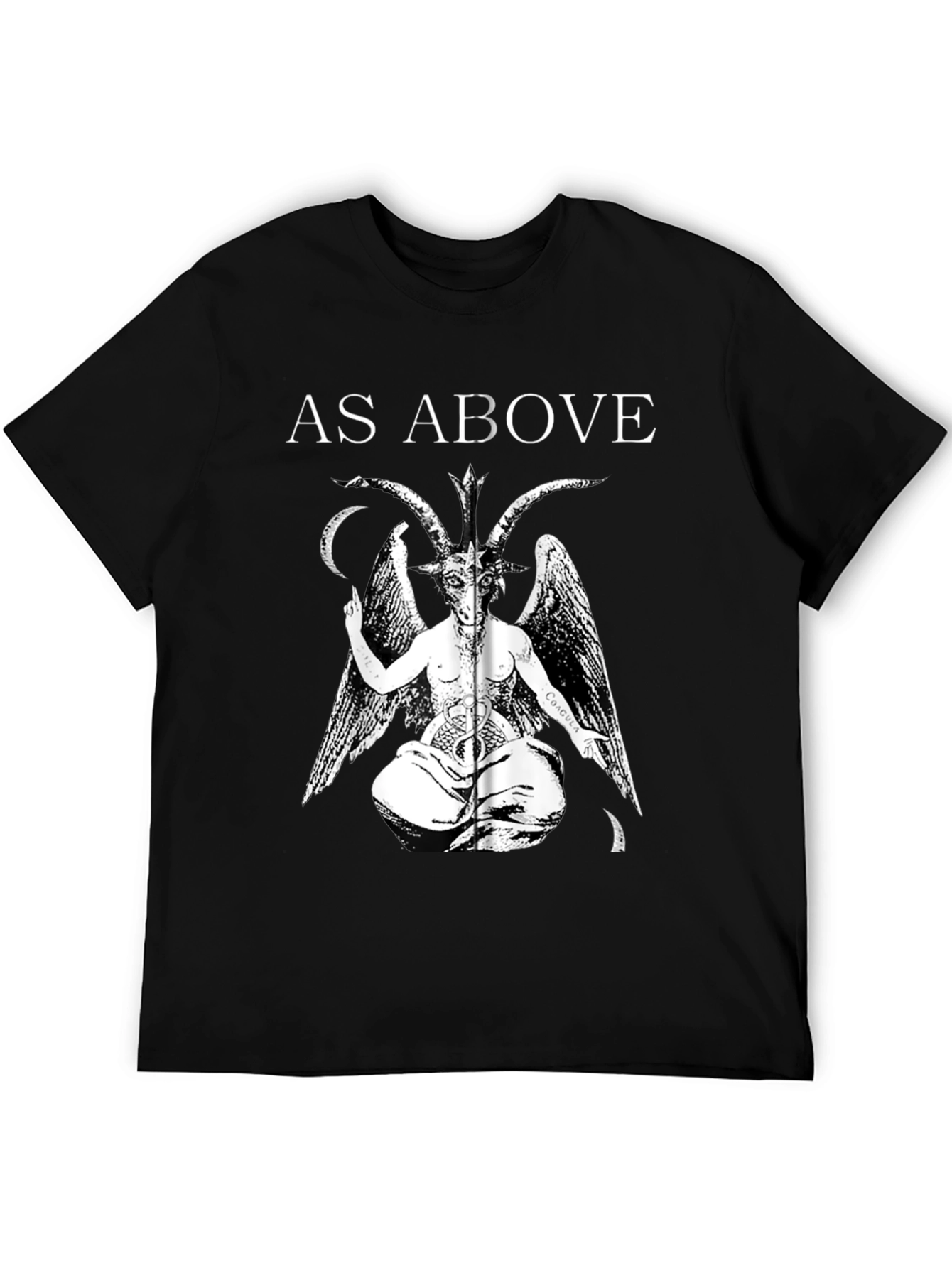 As Above So Below Baphomet T-Shirt