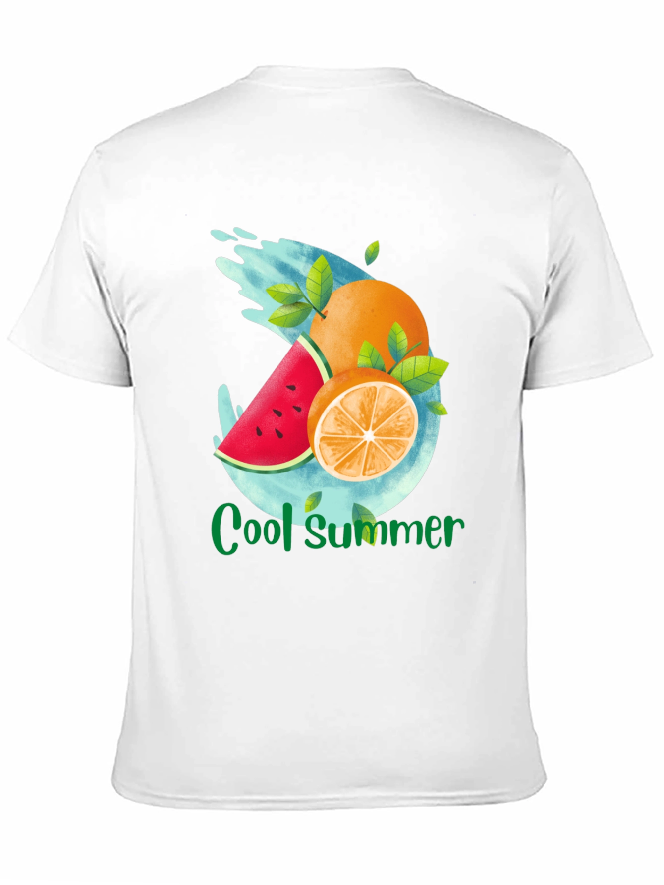 Cool Summer Fruit Graphic T-Shirt