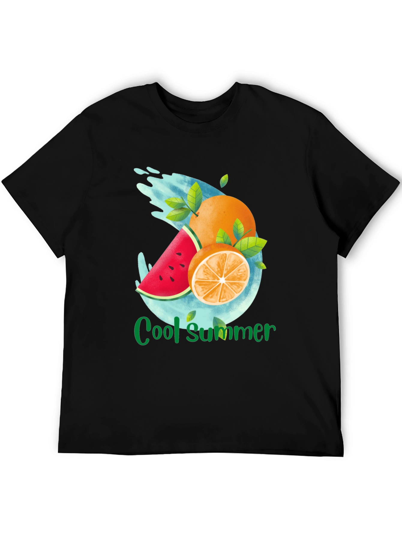 Cool Summer Fruit Graphic T-Shirt
