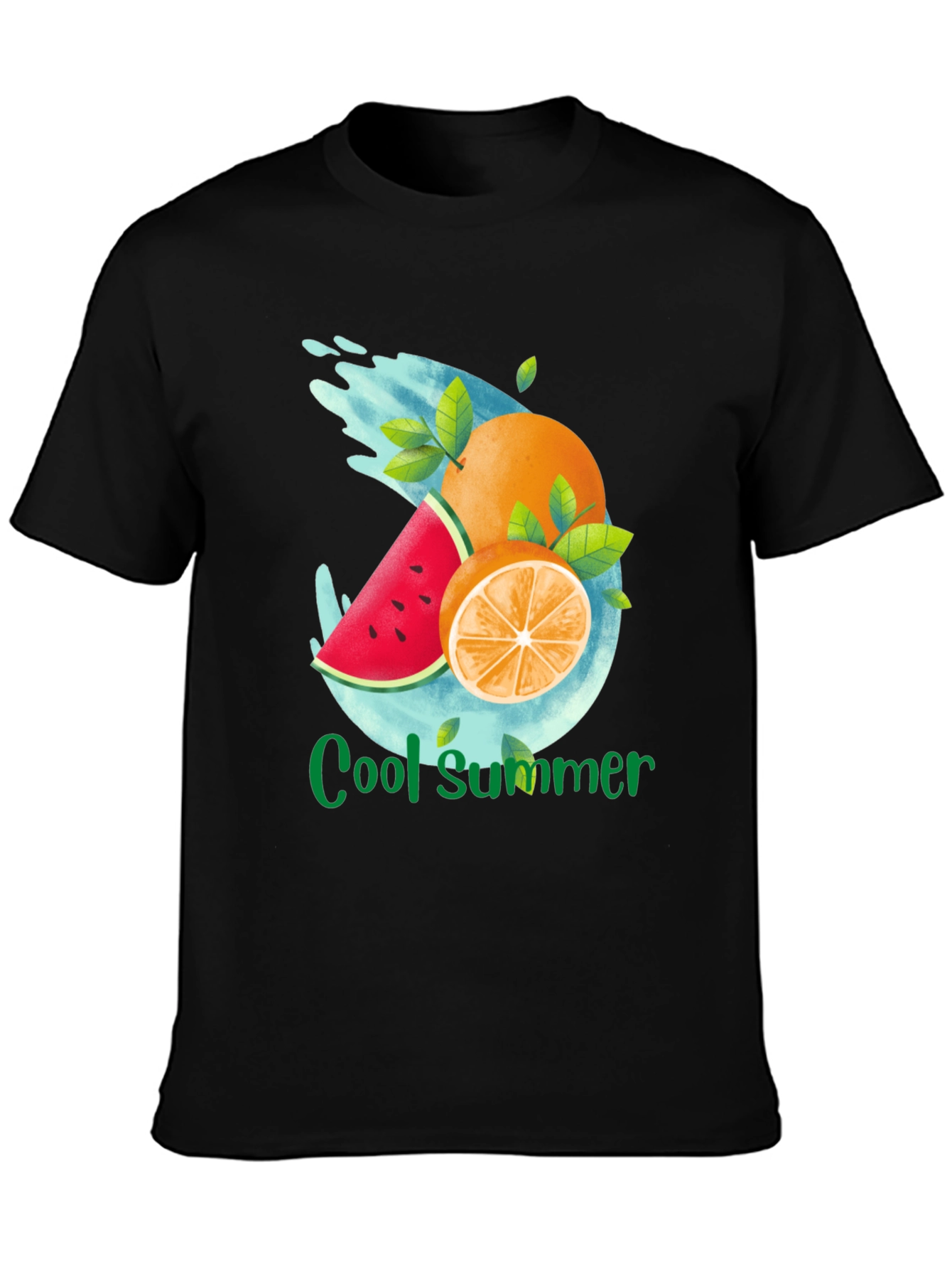 Cool Summer Fruit Graphic T-Shirt