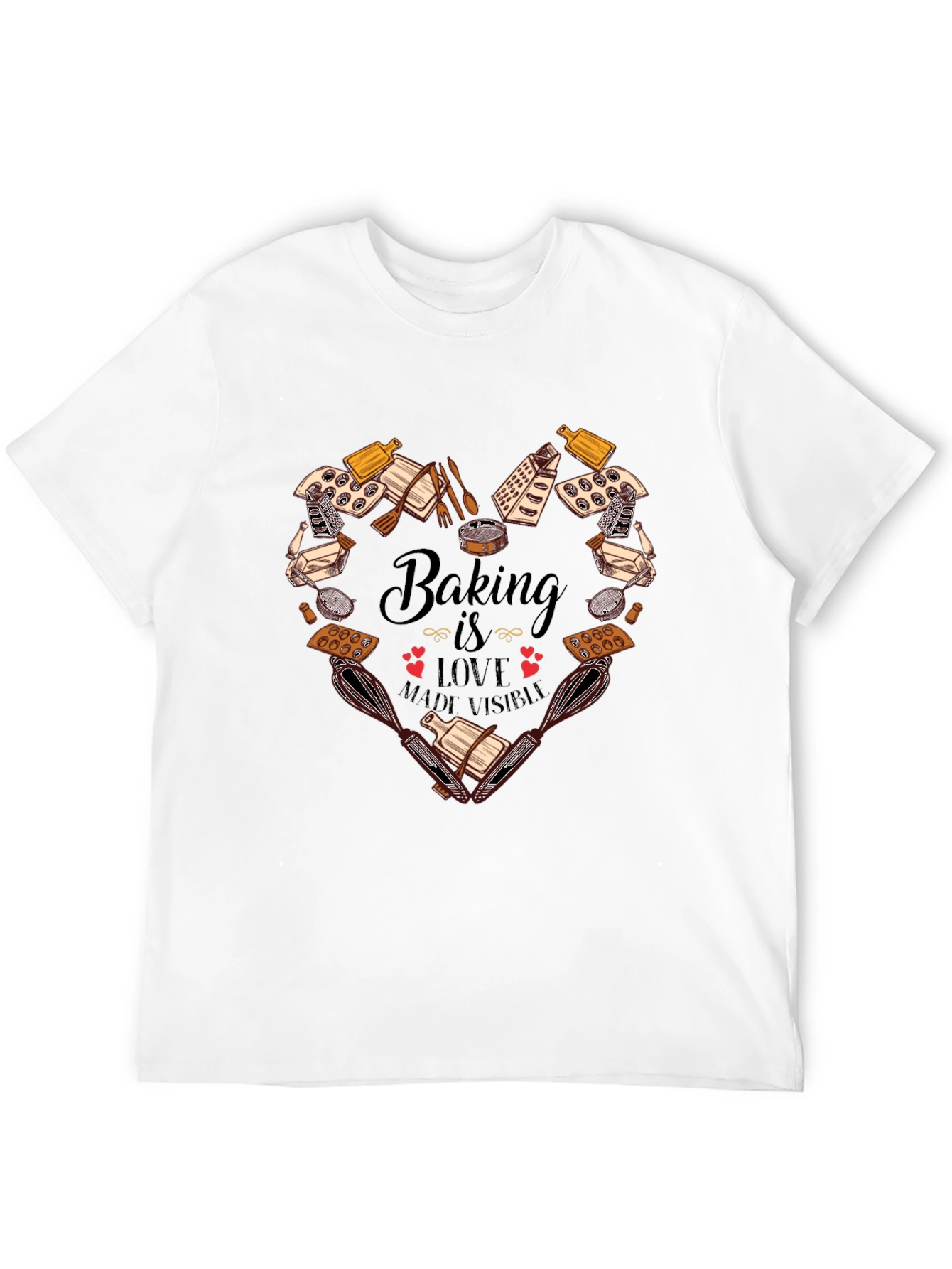 Baking is Love T-Shirt - Kitchen Enthusiast Apparel