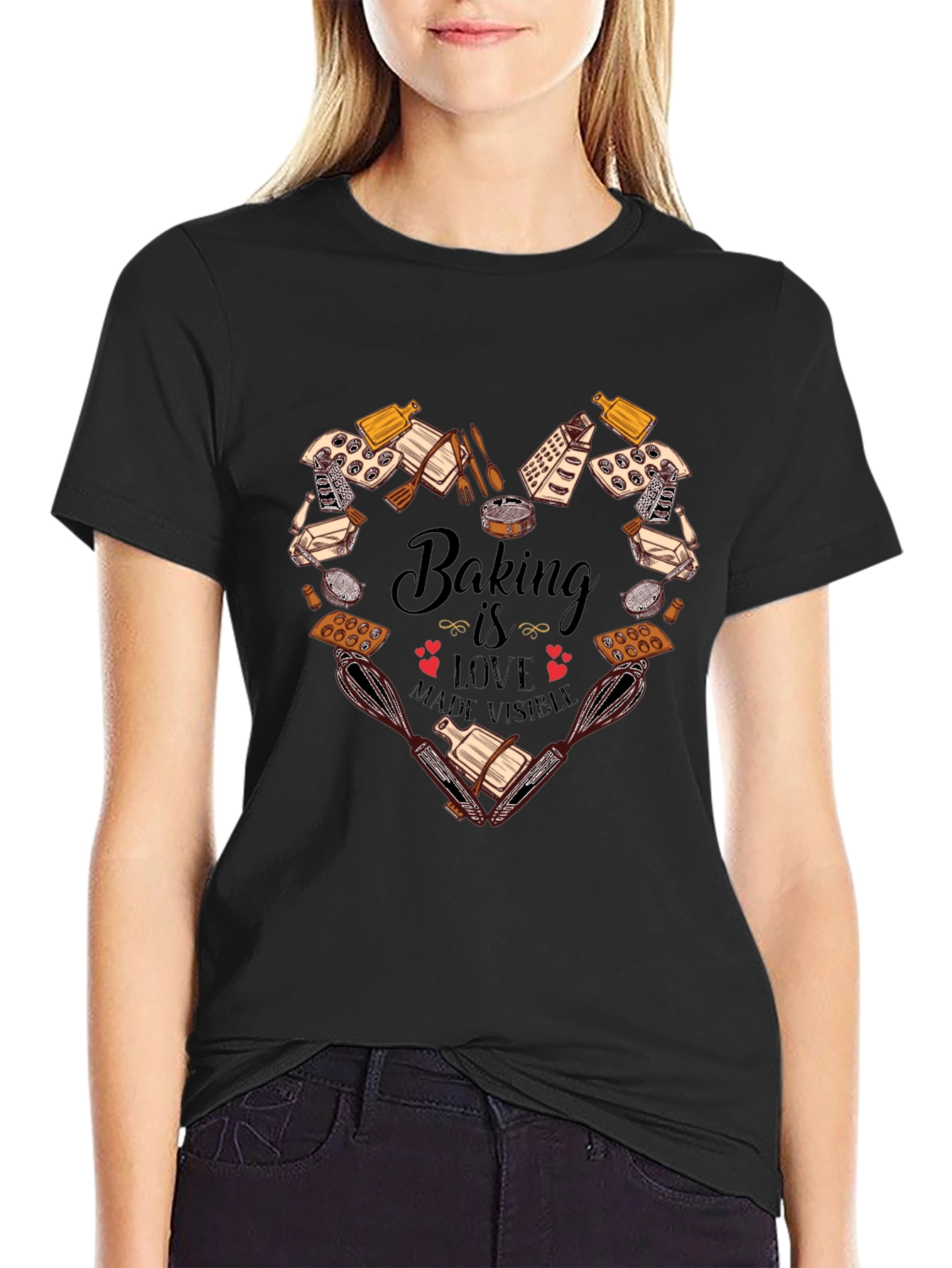 Baking is Love T-Shirt - Kitchen Enthusiast Apparel