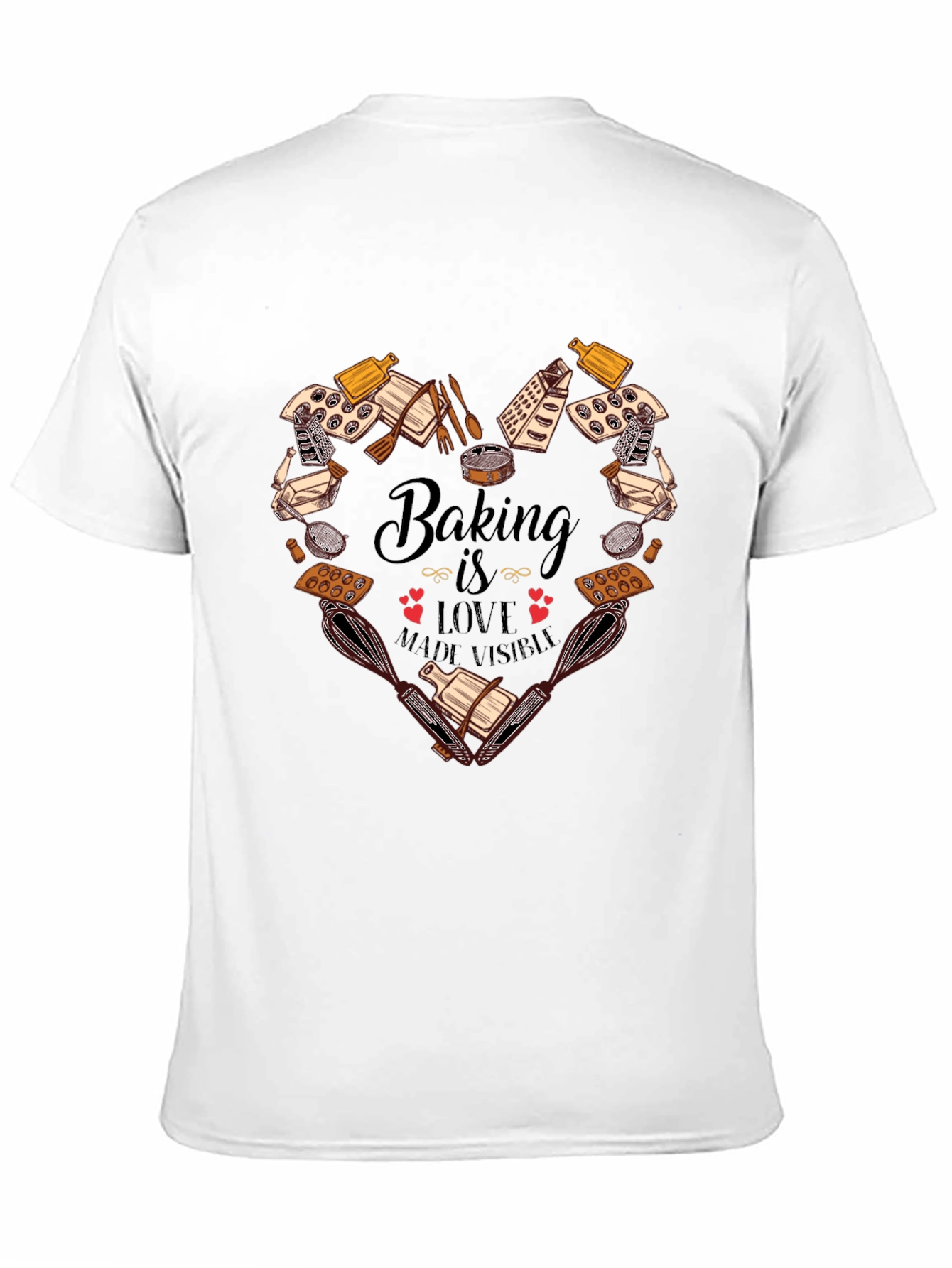 Baking is Love T-Shirt - Kitchen Enthusiast Apparel