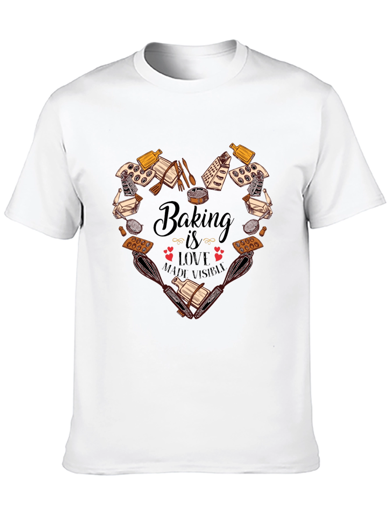 Baking is Love T-Shirt - Kitchen Enthusiast Apparel