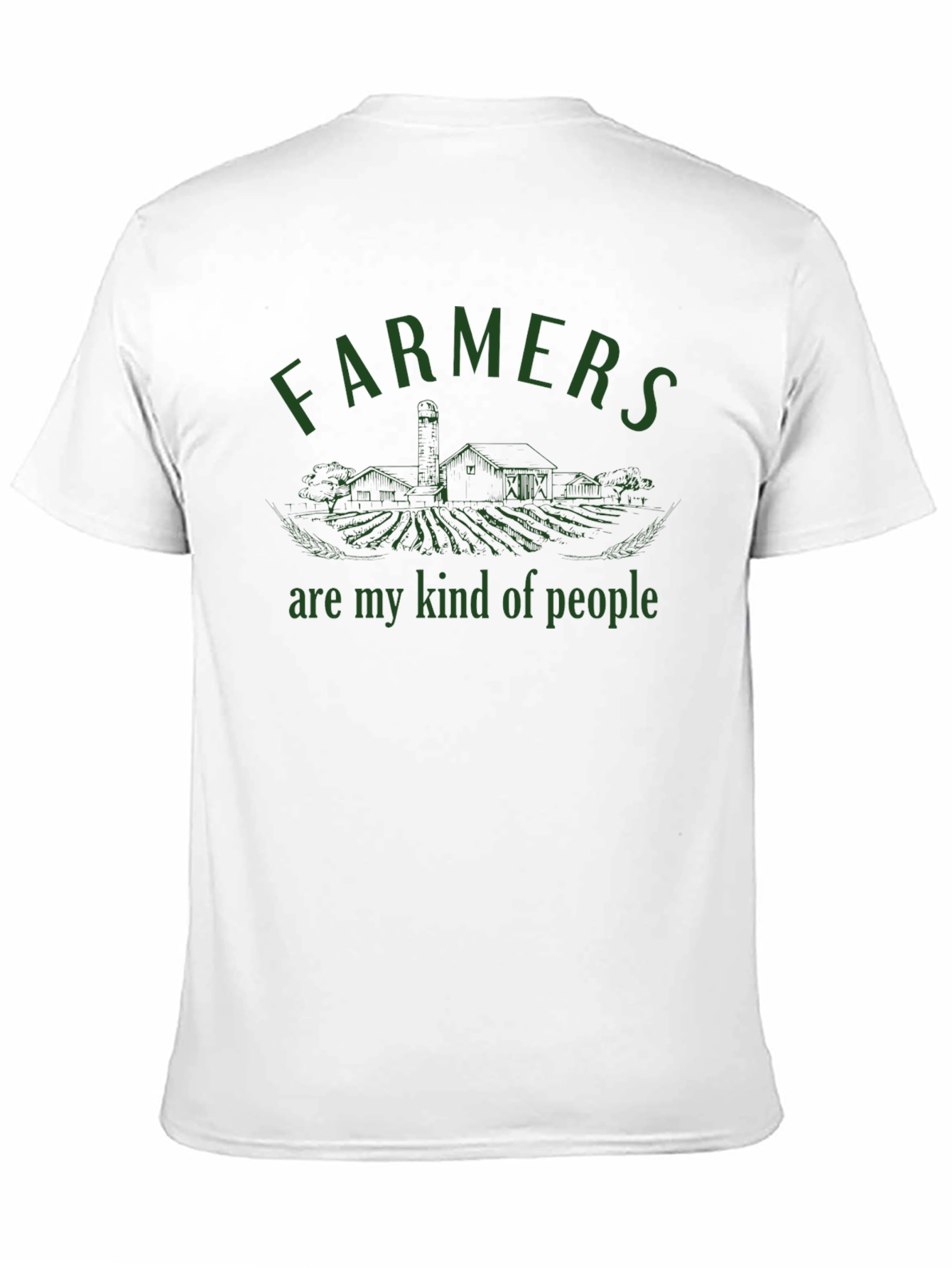 Farmers Are My Kind of People Black T-Shirt
