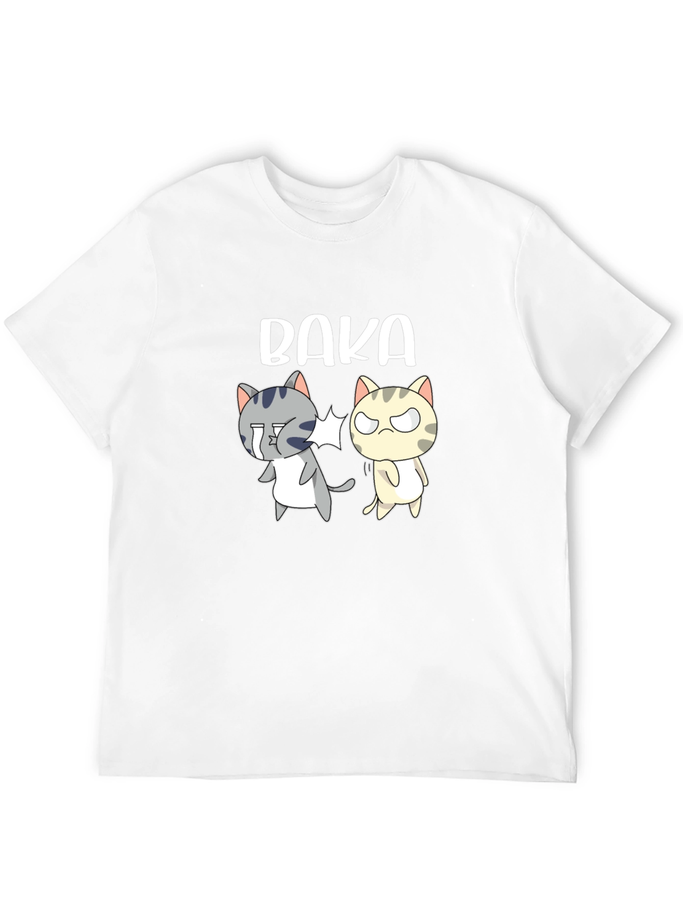 Baka Slap Cats Graphic T-Shirt