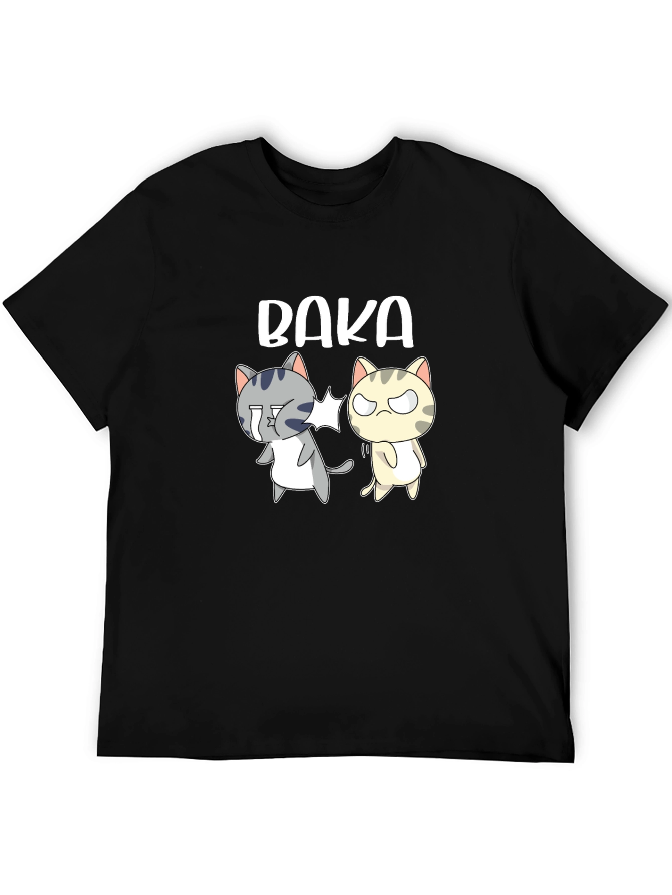 Baka Slap Cats Graphic T-Shirt