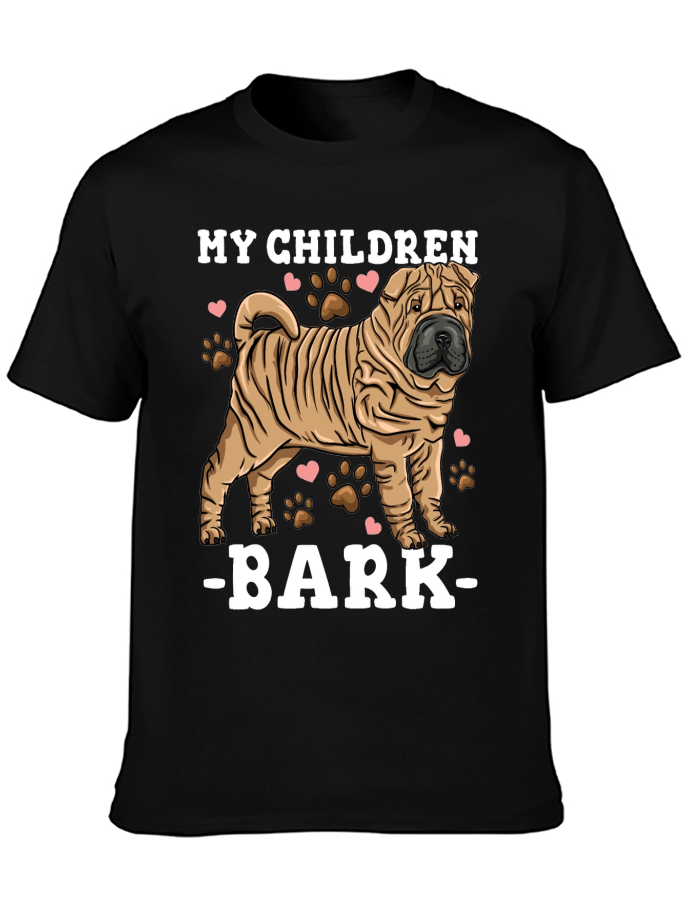My Children Bark Dog T-Shirt