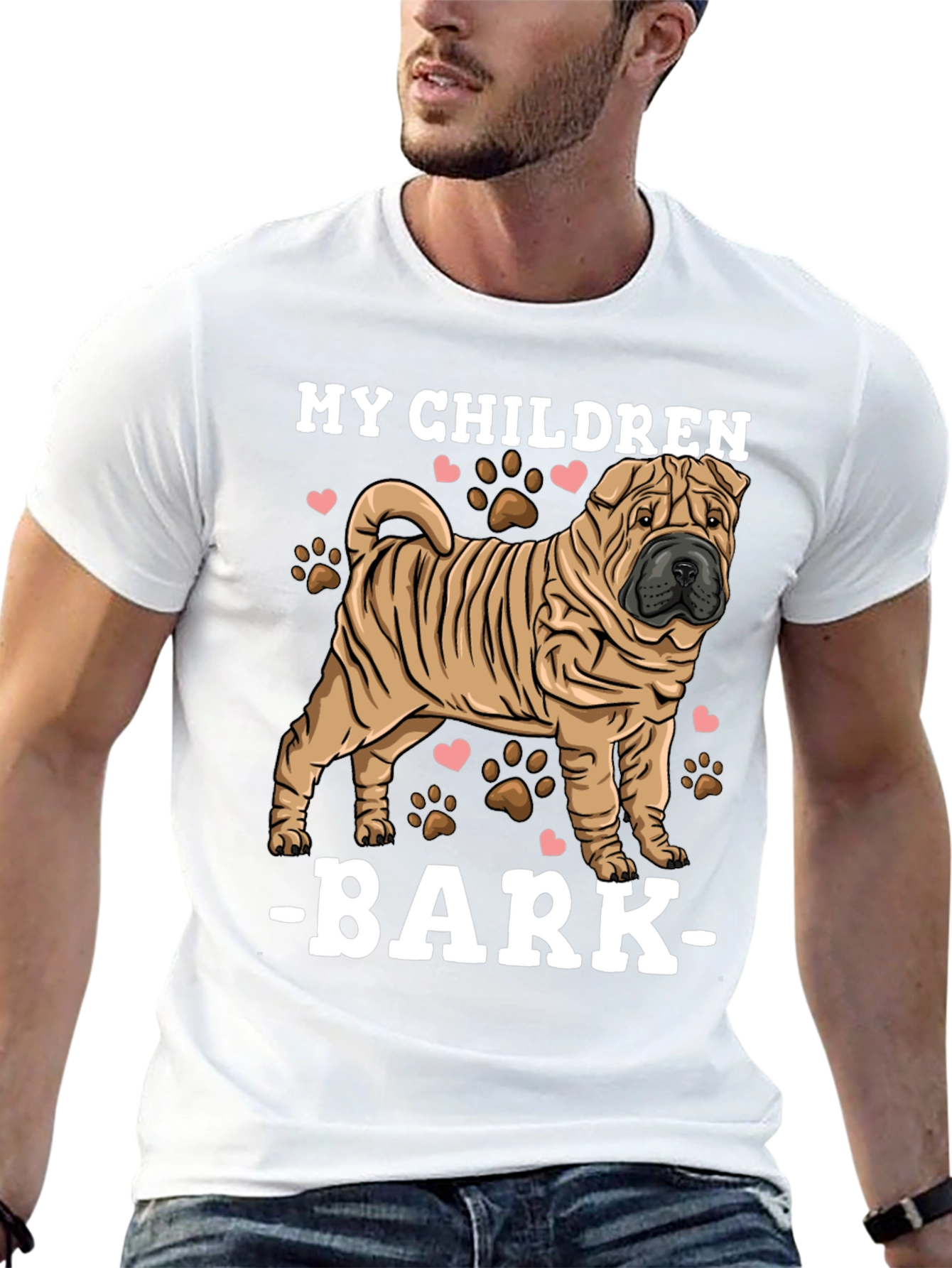 My Children Bark Dog T-Shirt