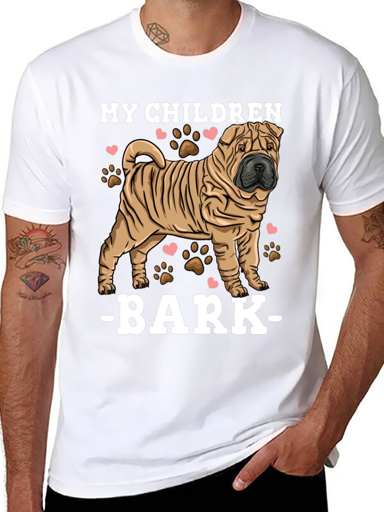 My Children Bark Dog T-Shirt