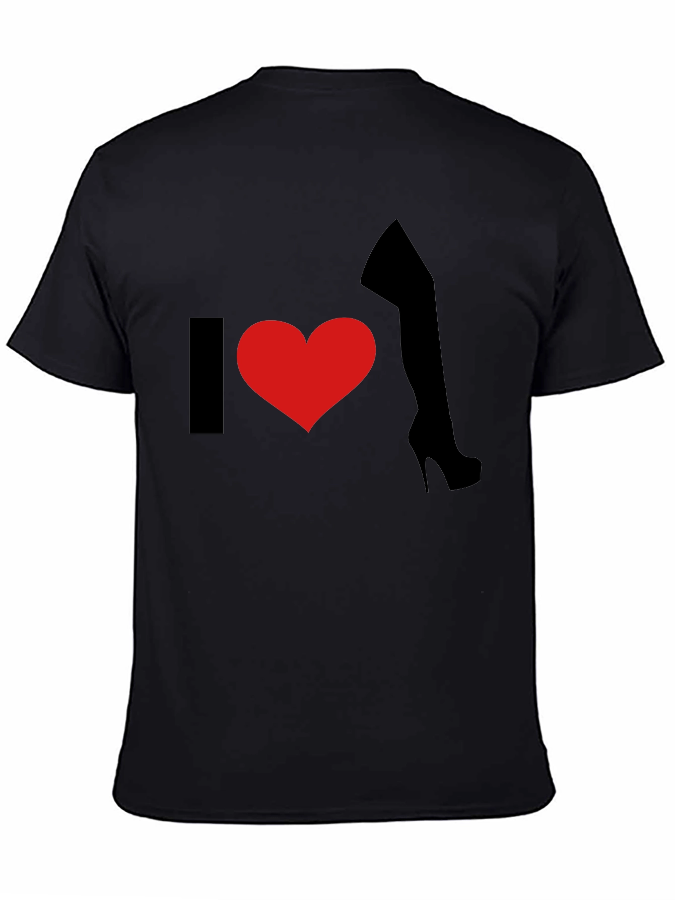 I Heart Boots Tee - Novelty Graphic T-Shirt