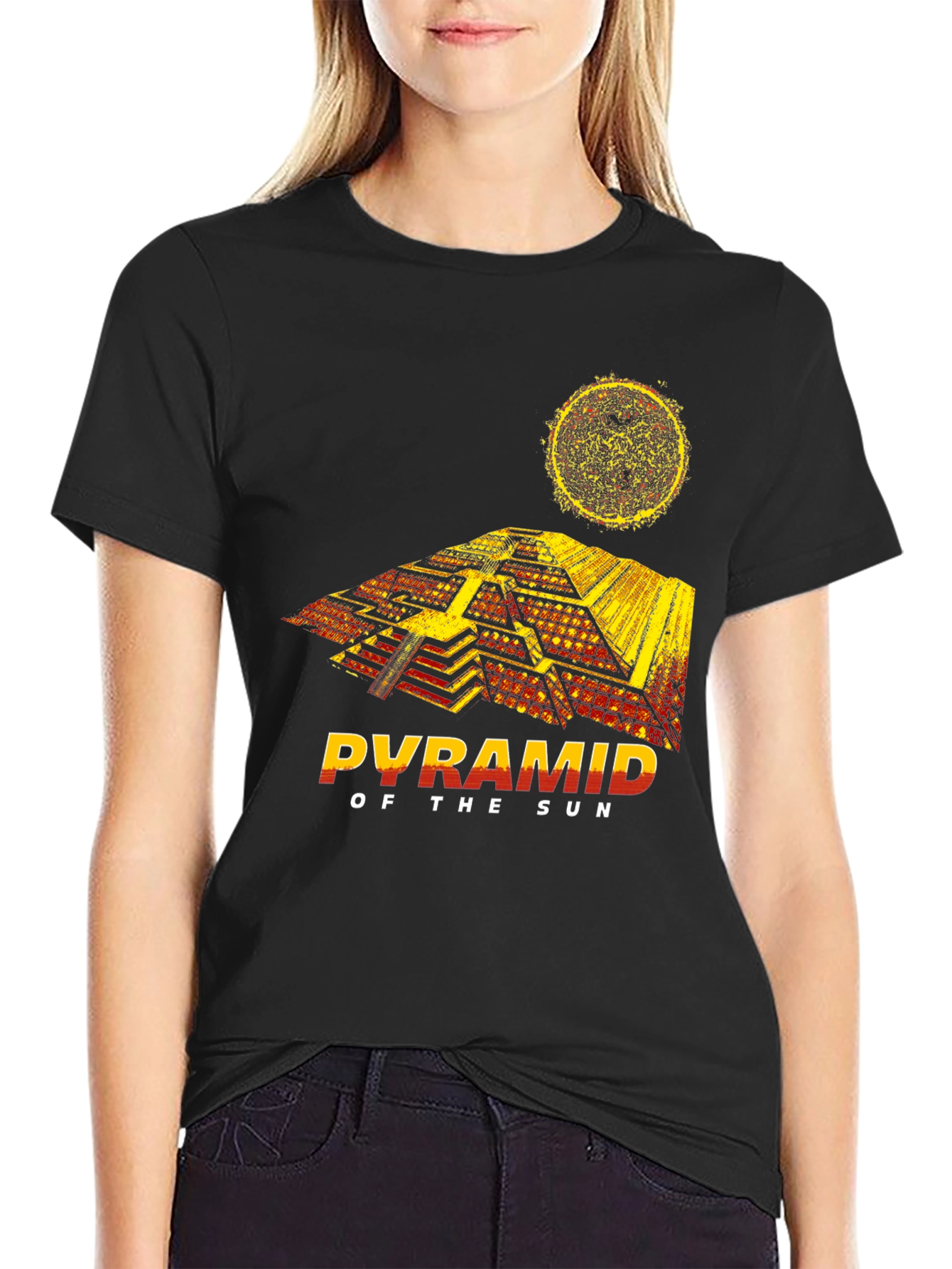 Pyramid of The Sun Graphic T-Shirt