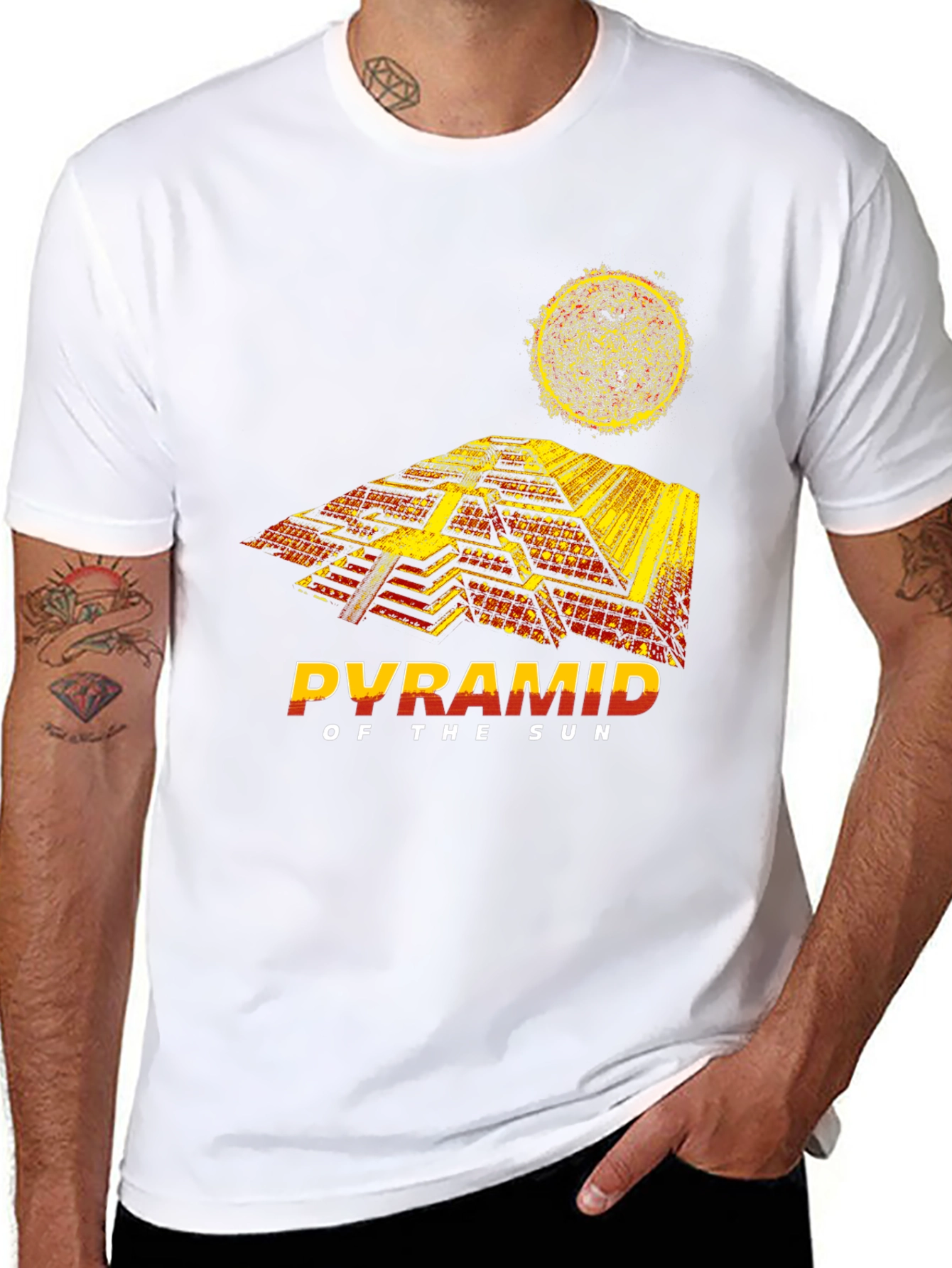Pyramid of The Sun Graphic T-Shirt