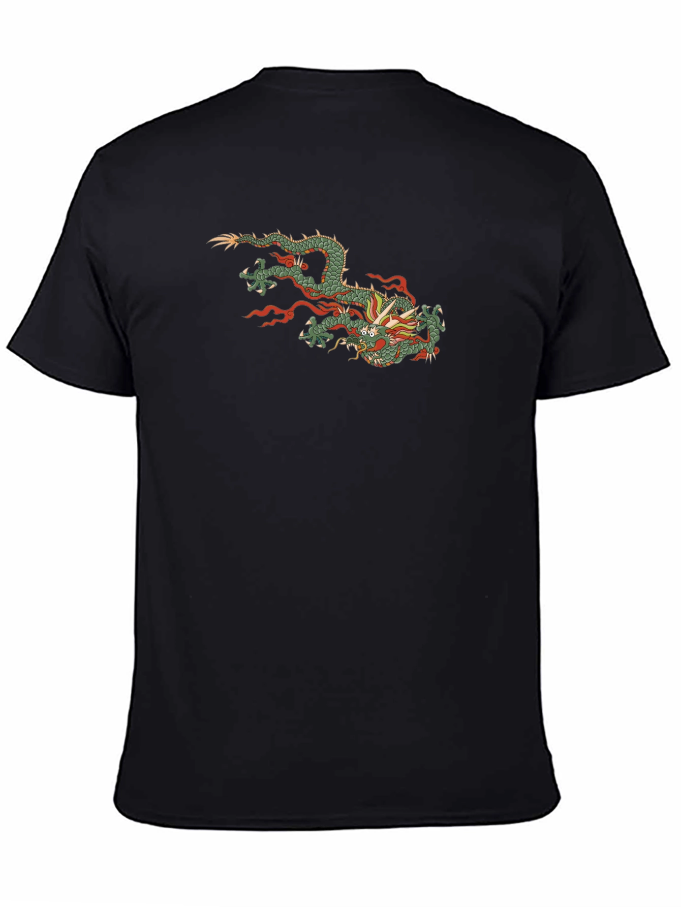 Black Dragon Graphic Tee - Stylish Casual Wear