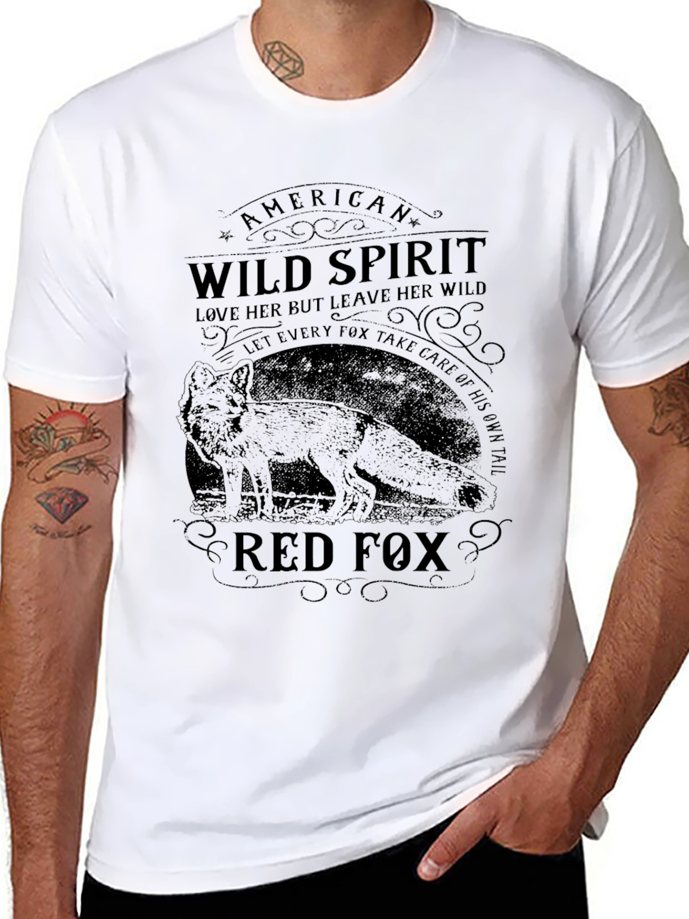 Red Fox Wild Spirit T-Shirt