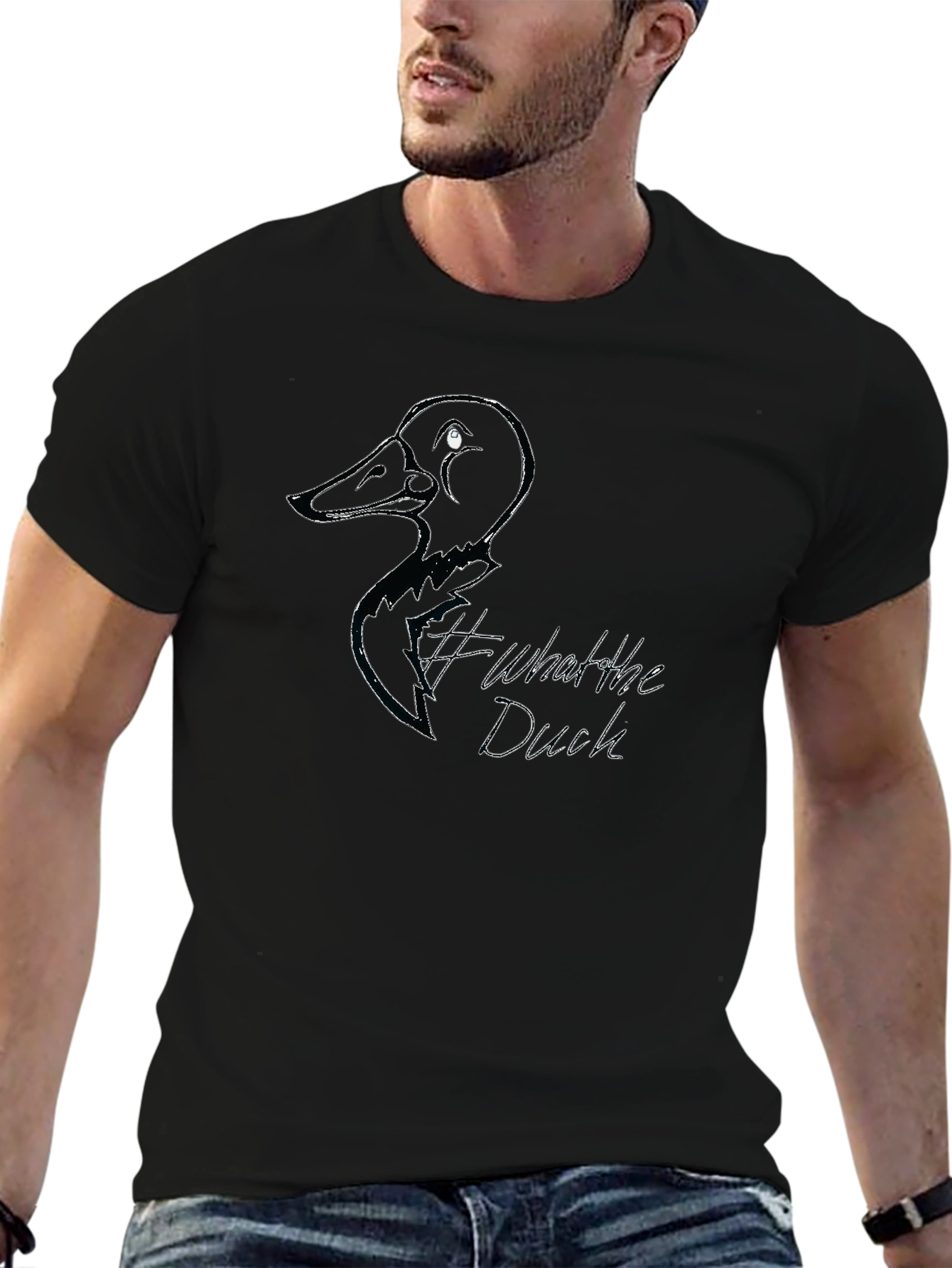 What The Duck T-Shirt - Funny Animal Graphic Tee