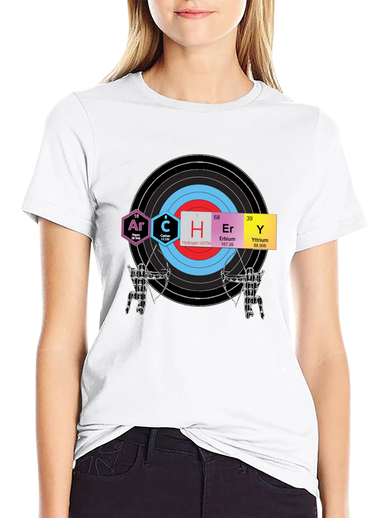 Periodic Table Archery T-Shirt - Science Humor Gift