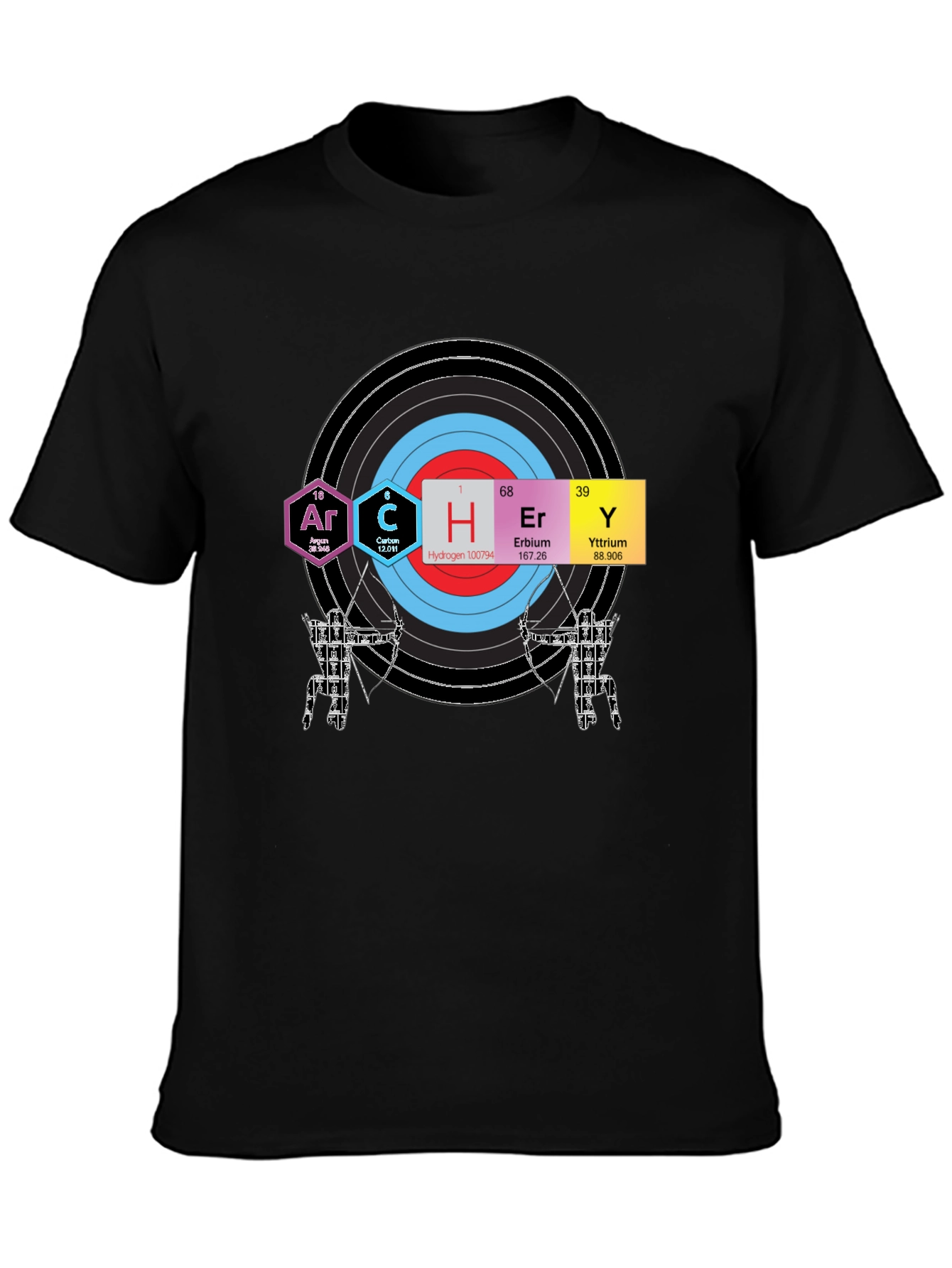 Periodic Table Archery T-Shirt - Science Humor Gift