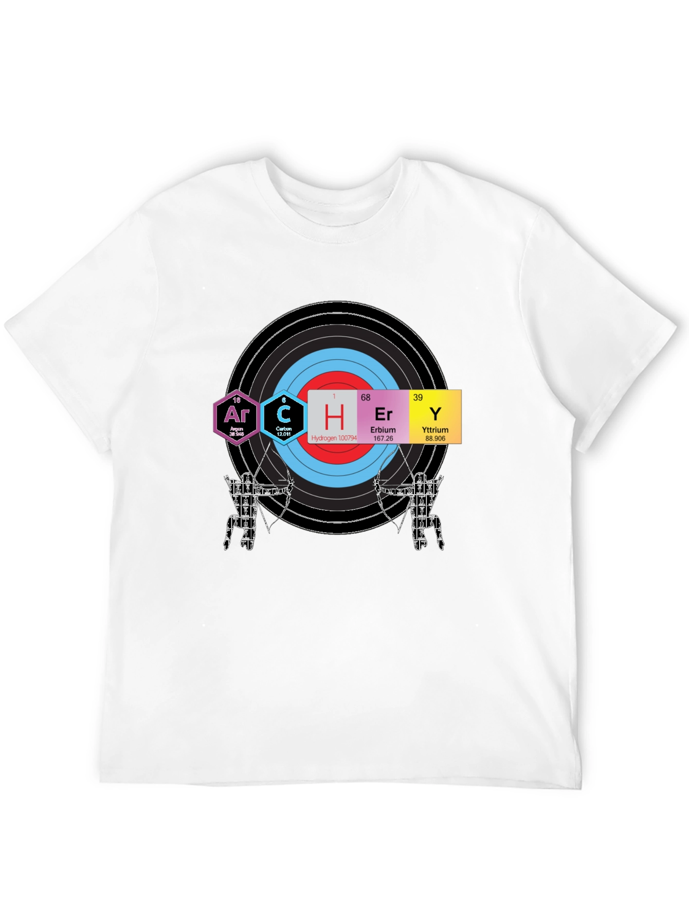 Periodic Table Archery T-Shirt - Science Humor Gift