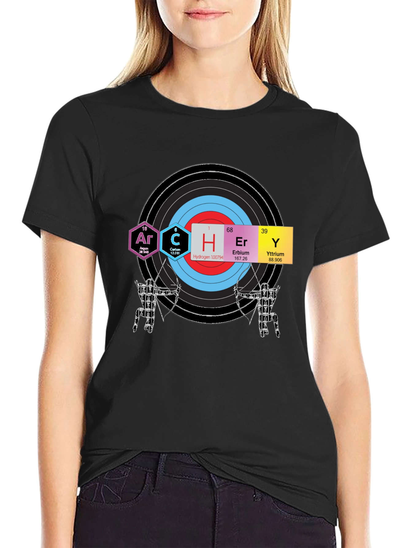 Periodic Table Archery T-Shirt - Science Humor Gift