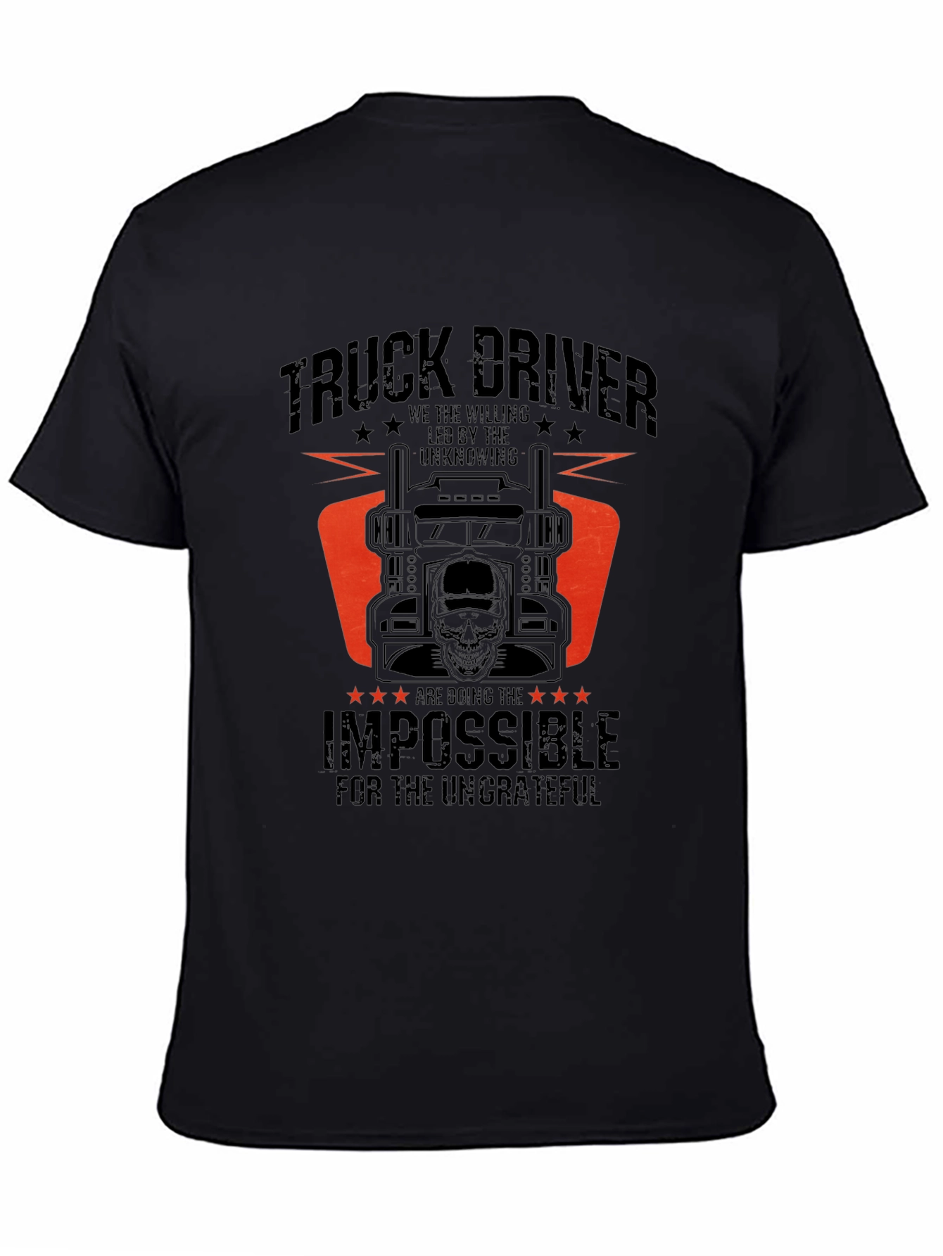 Truck Driver T-Shirt - Doing the Impossible