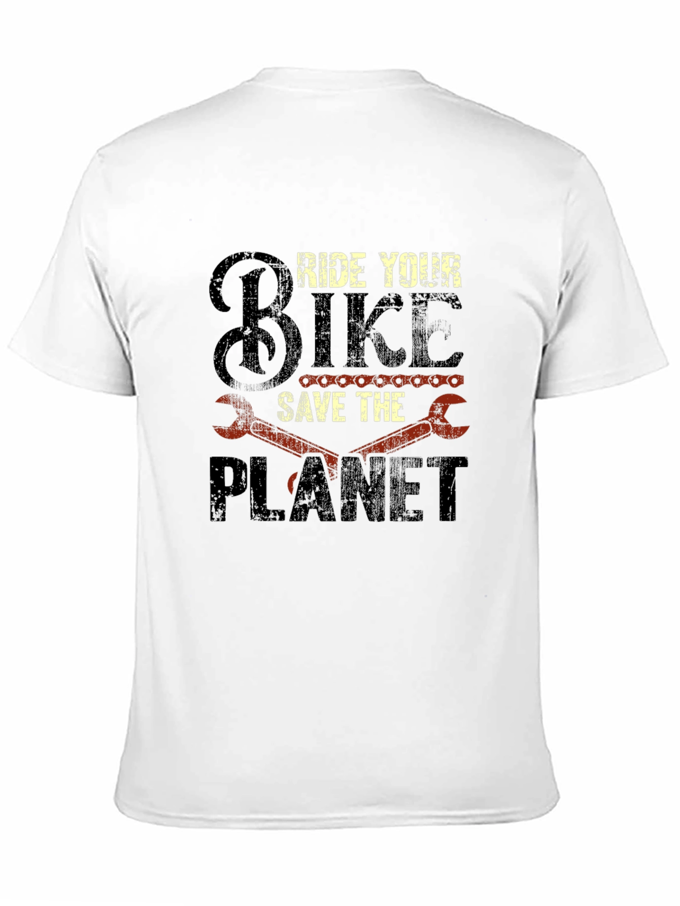 Ride Your Bike Save The Planet Graphic T-Shirt