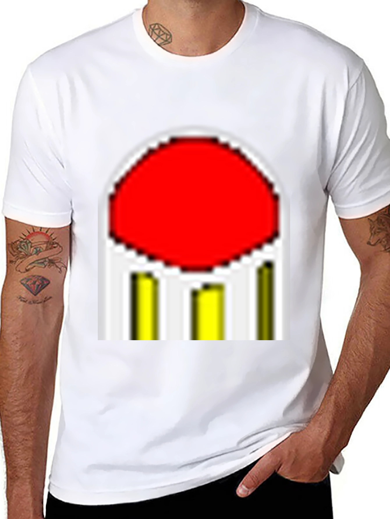 Retro Pixel Art T-Shirt