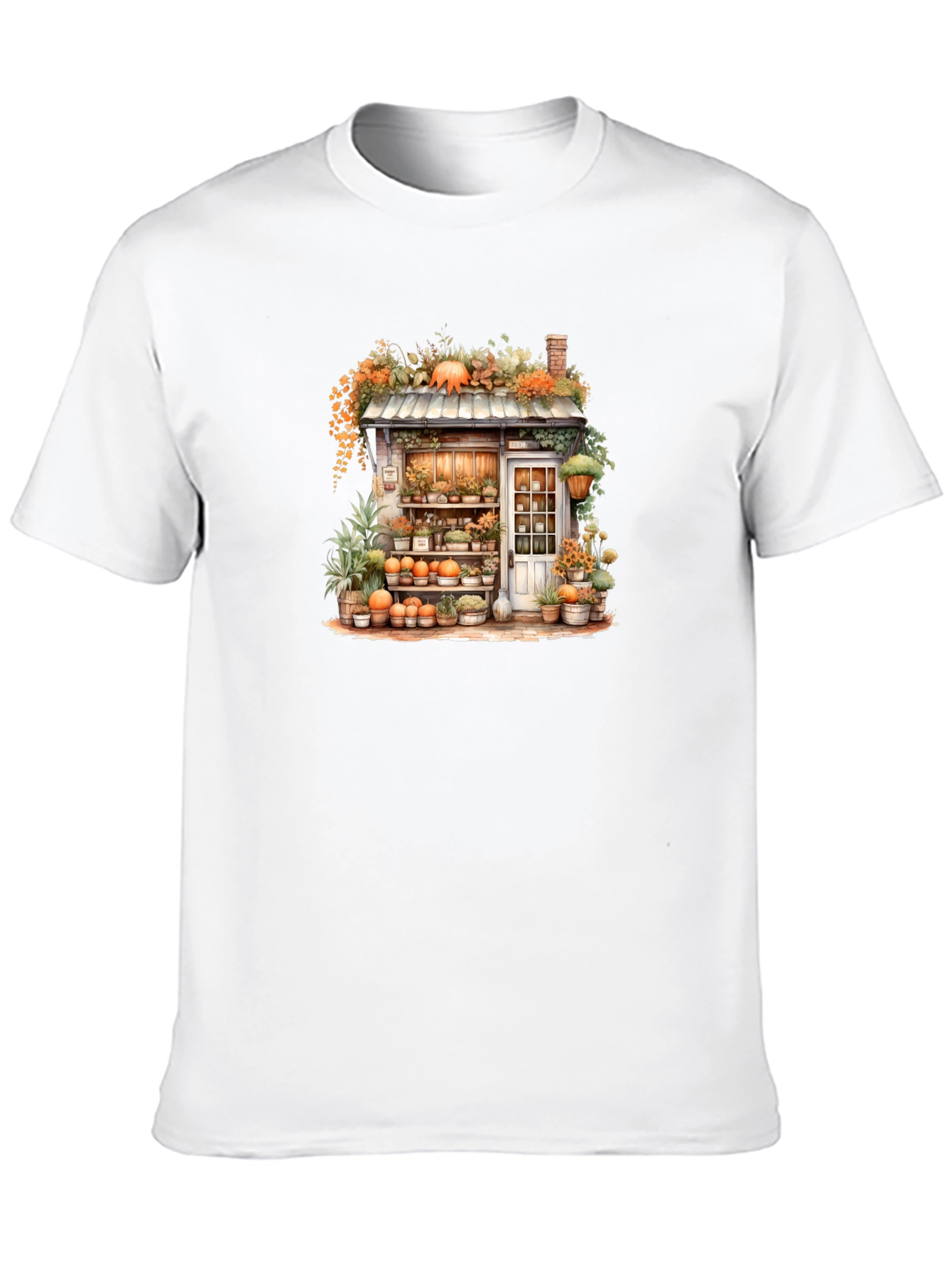 Autumn Flower Shop Graphic Tee