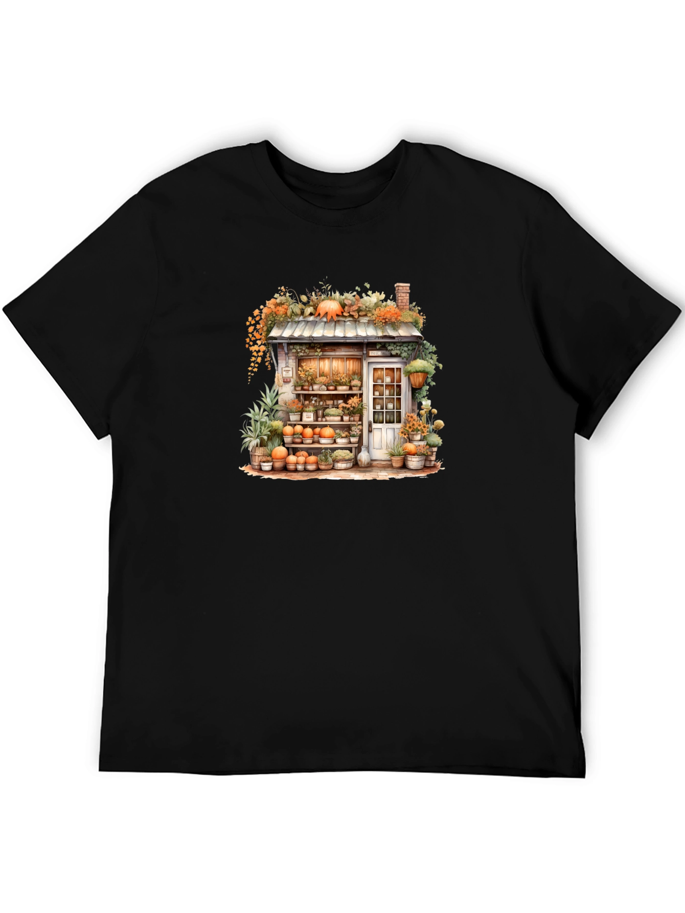 Autumn Flower Shop Graphic Tee