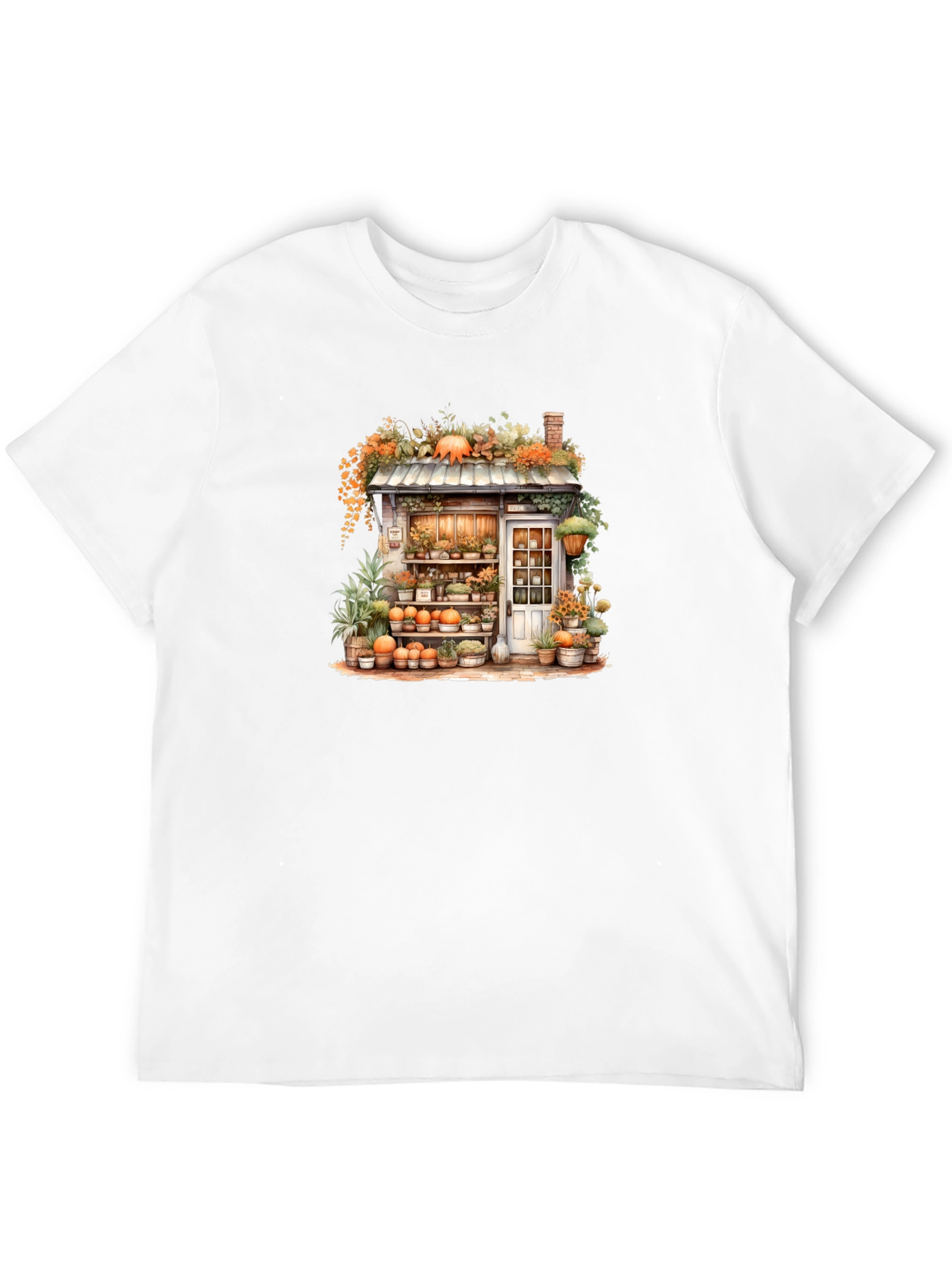 Autumn Flower Shop Graphic Tee