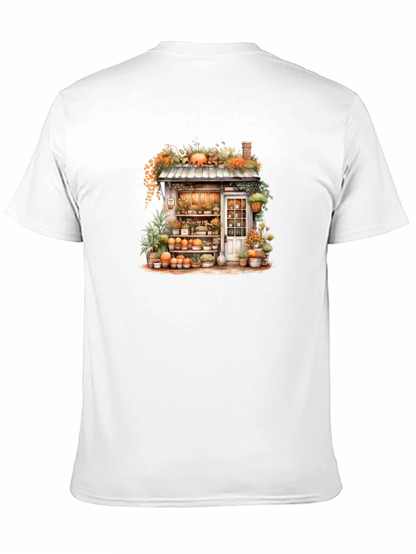 Autumn Flower Shop Graphic Tee