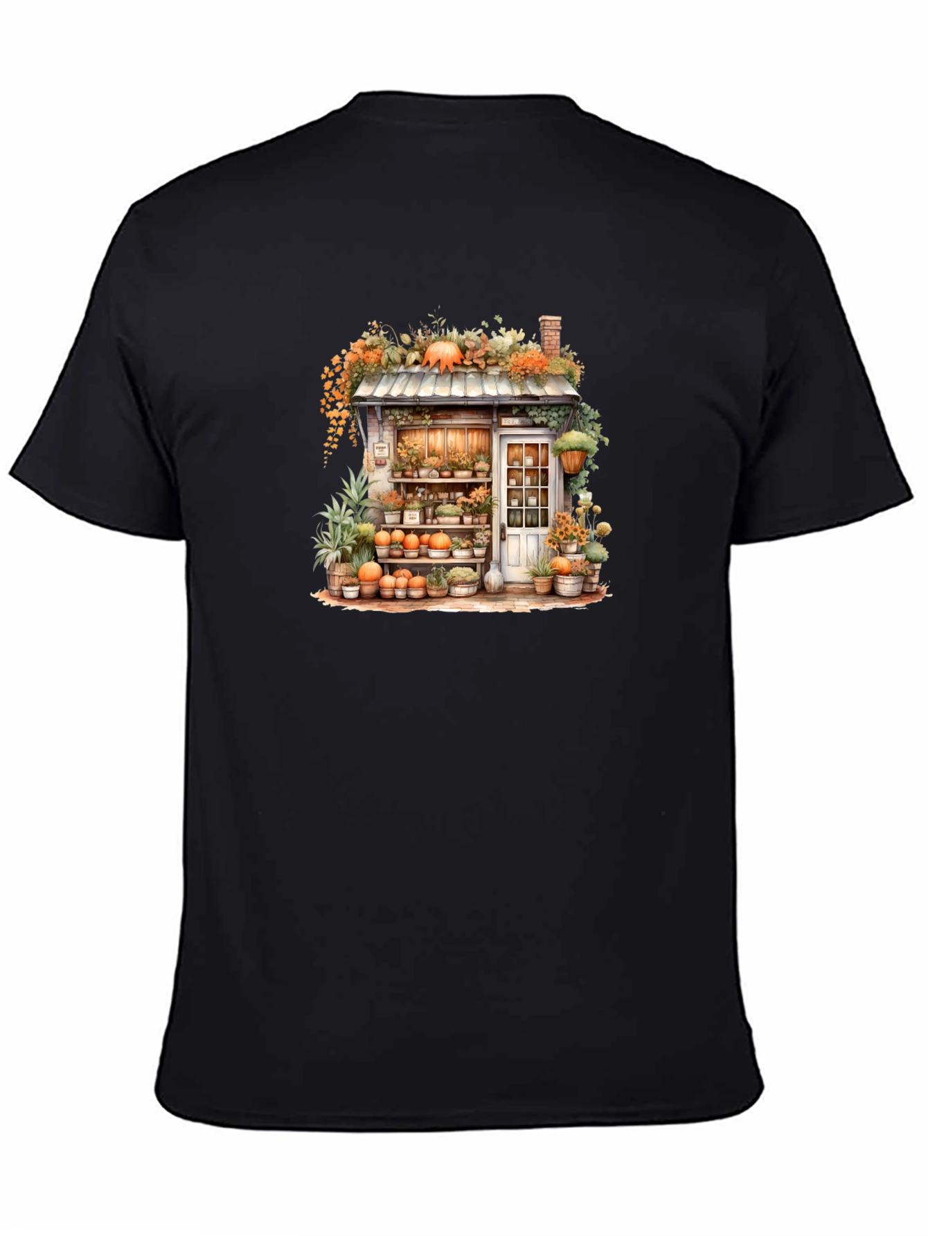 Autumn Flower Shop Graphic Tee