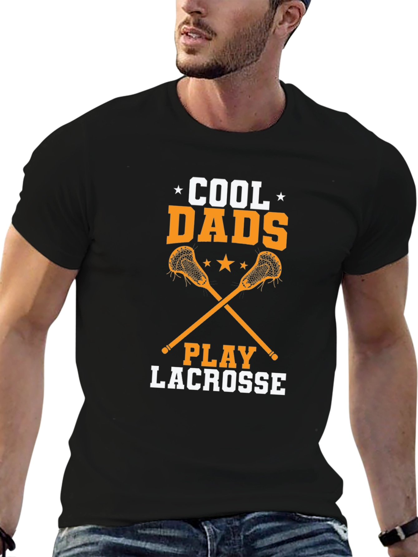 Cool Dads Play Lacrosse T-Shirt