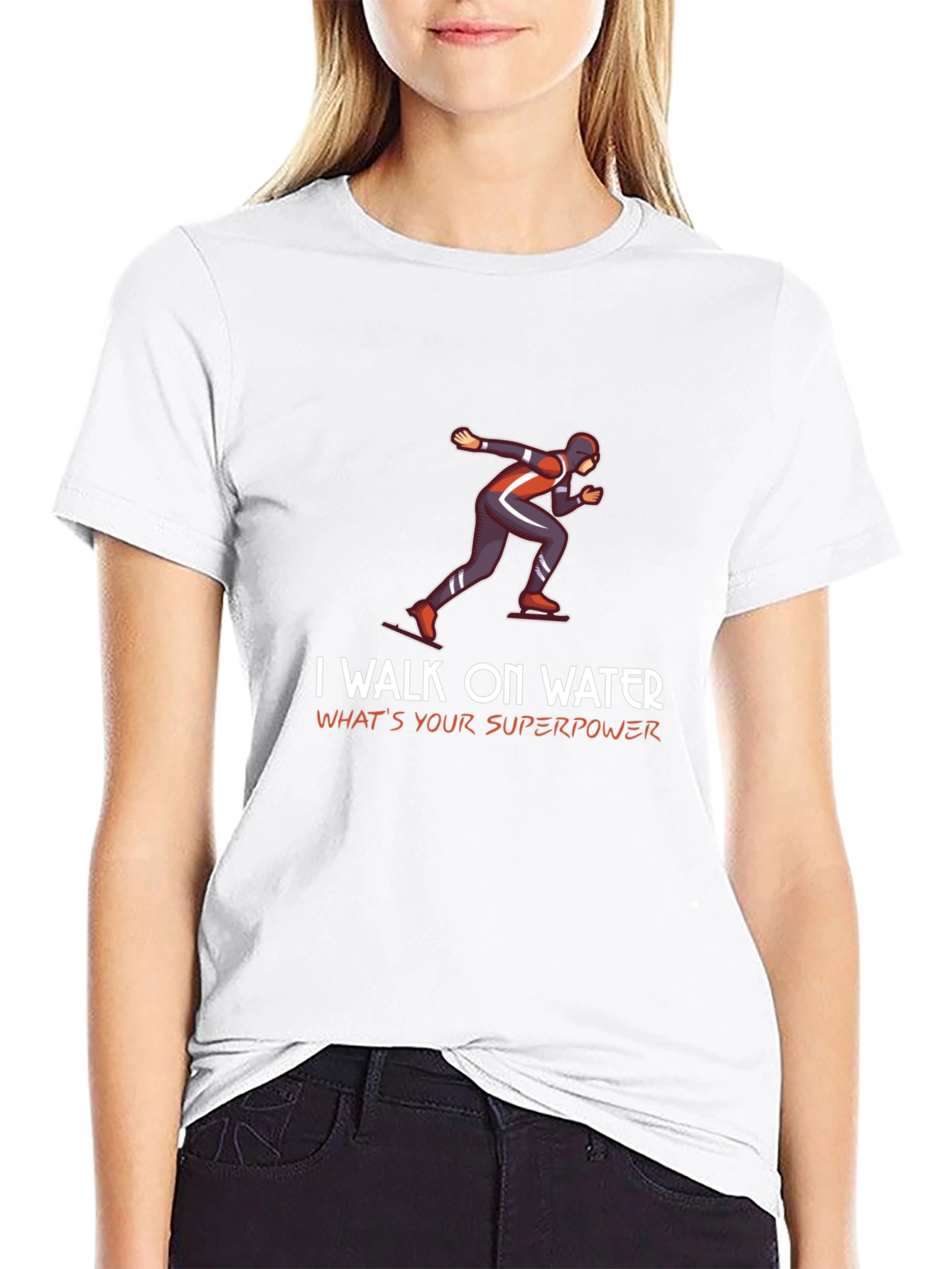I Walk on Water Graphic T-Shirt - Superpower Tee