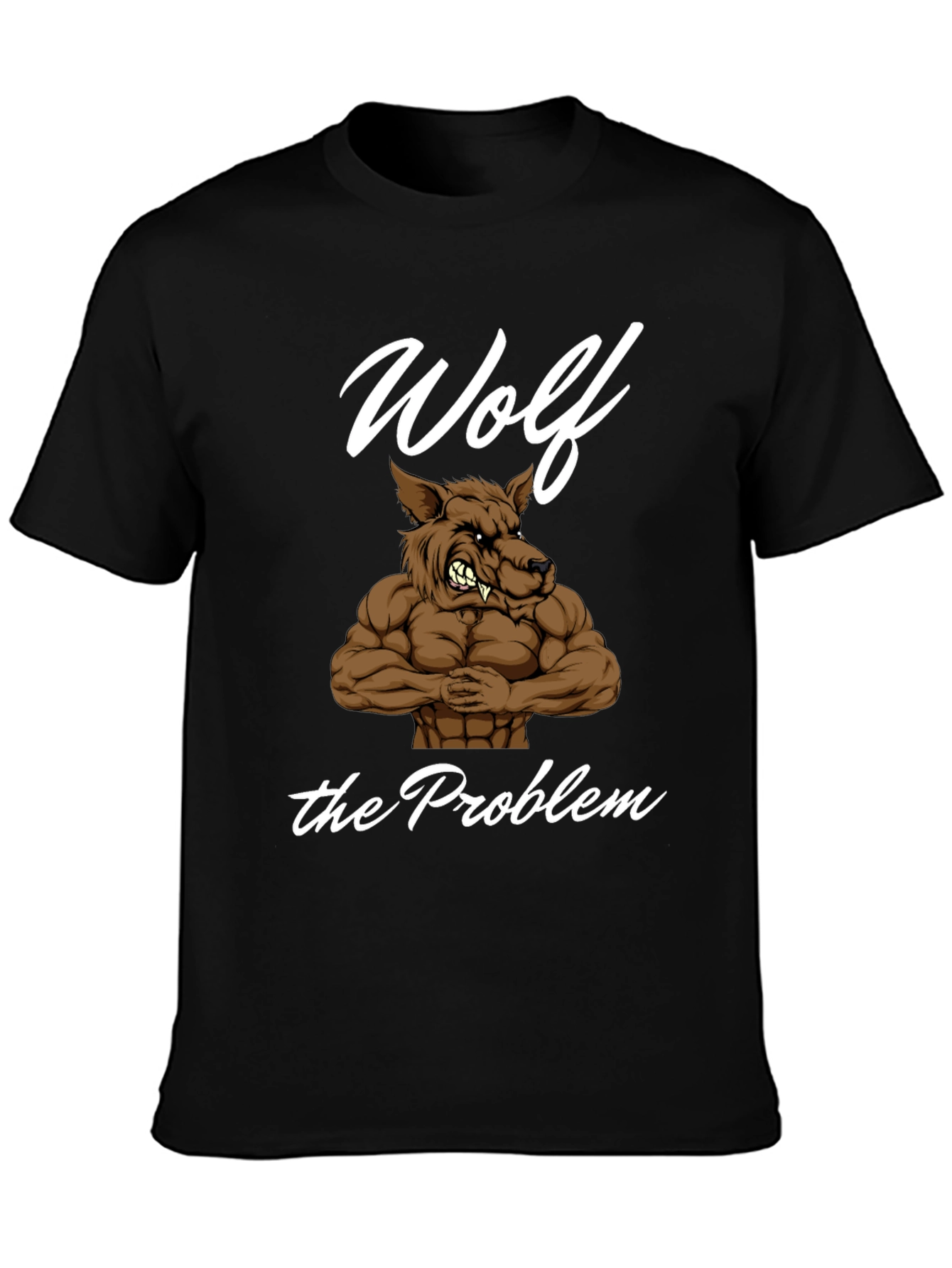 Wolf the Problem Graphic T-Shirt