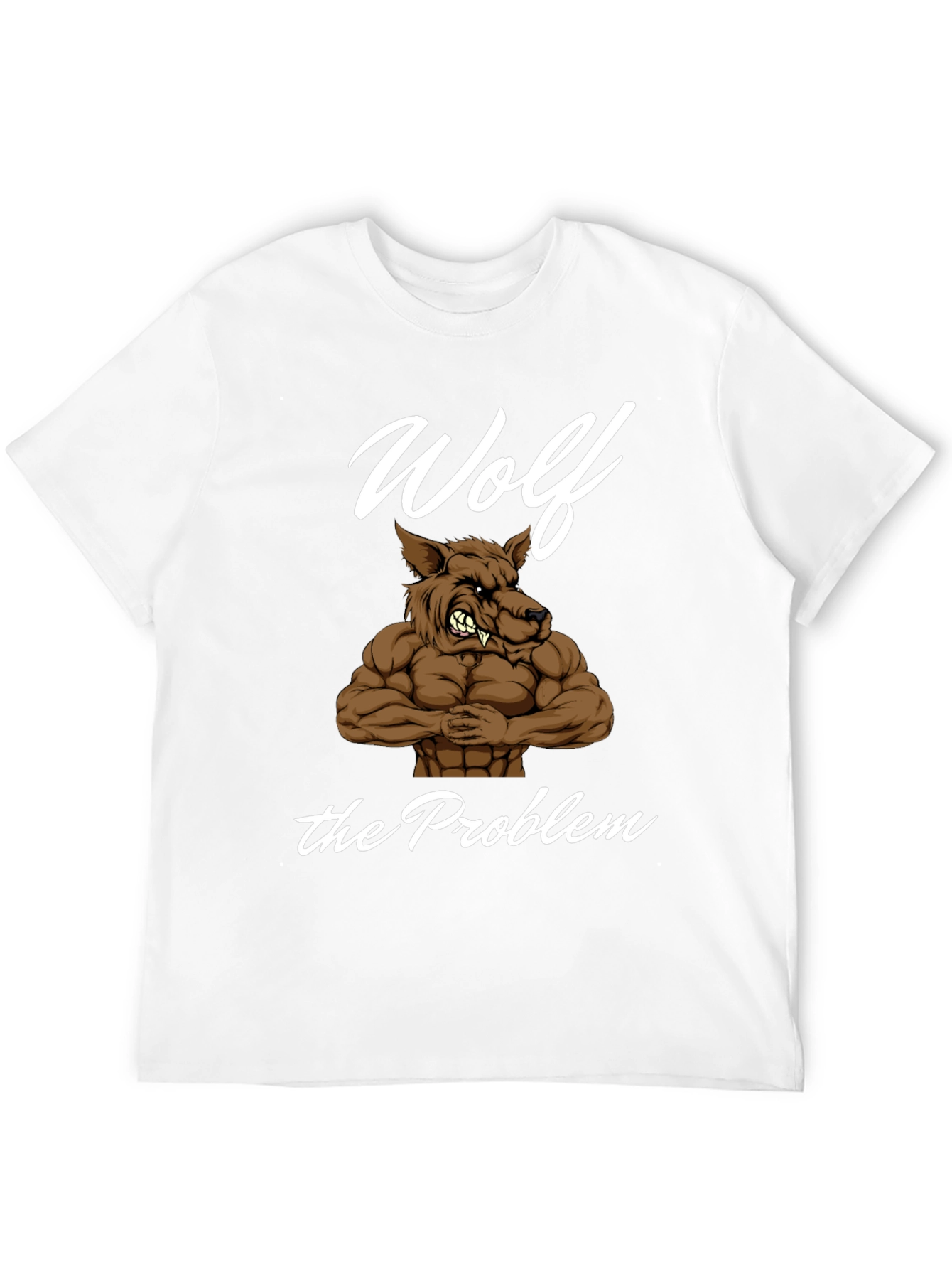 Wolf the Problem Graphic T-Shirt